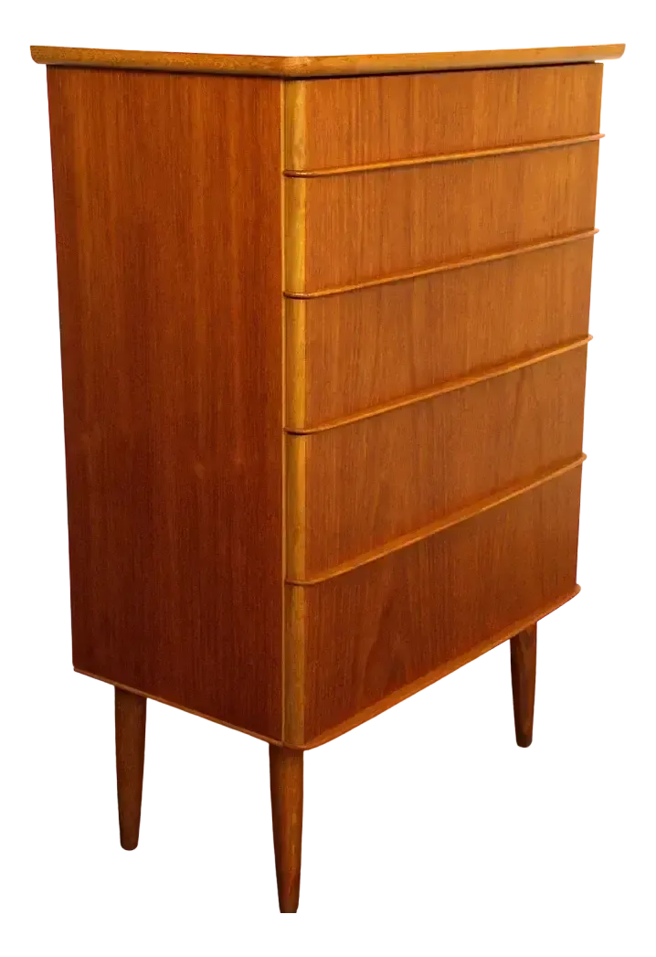 Swedish Teak Chest Of Drawers, 1950s