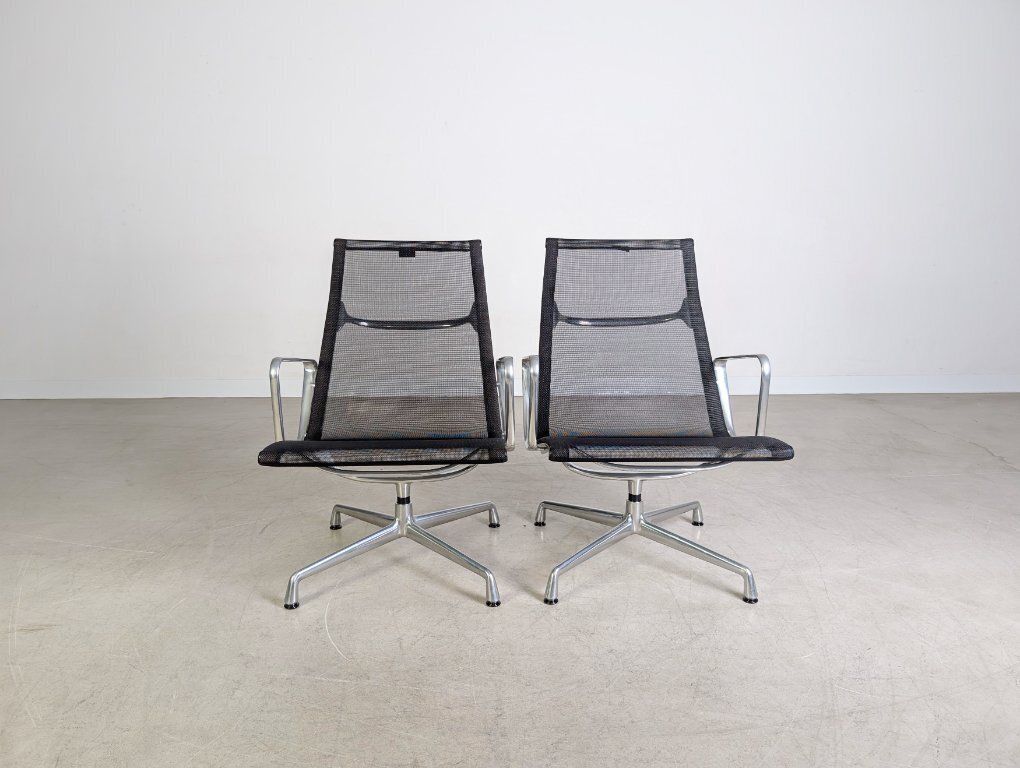9x Original Vitra Ea 115 Sessel Charles & Ray Eames Netz Mesh photo furniture