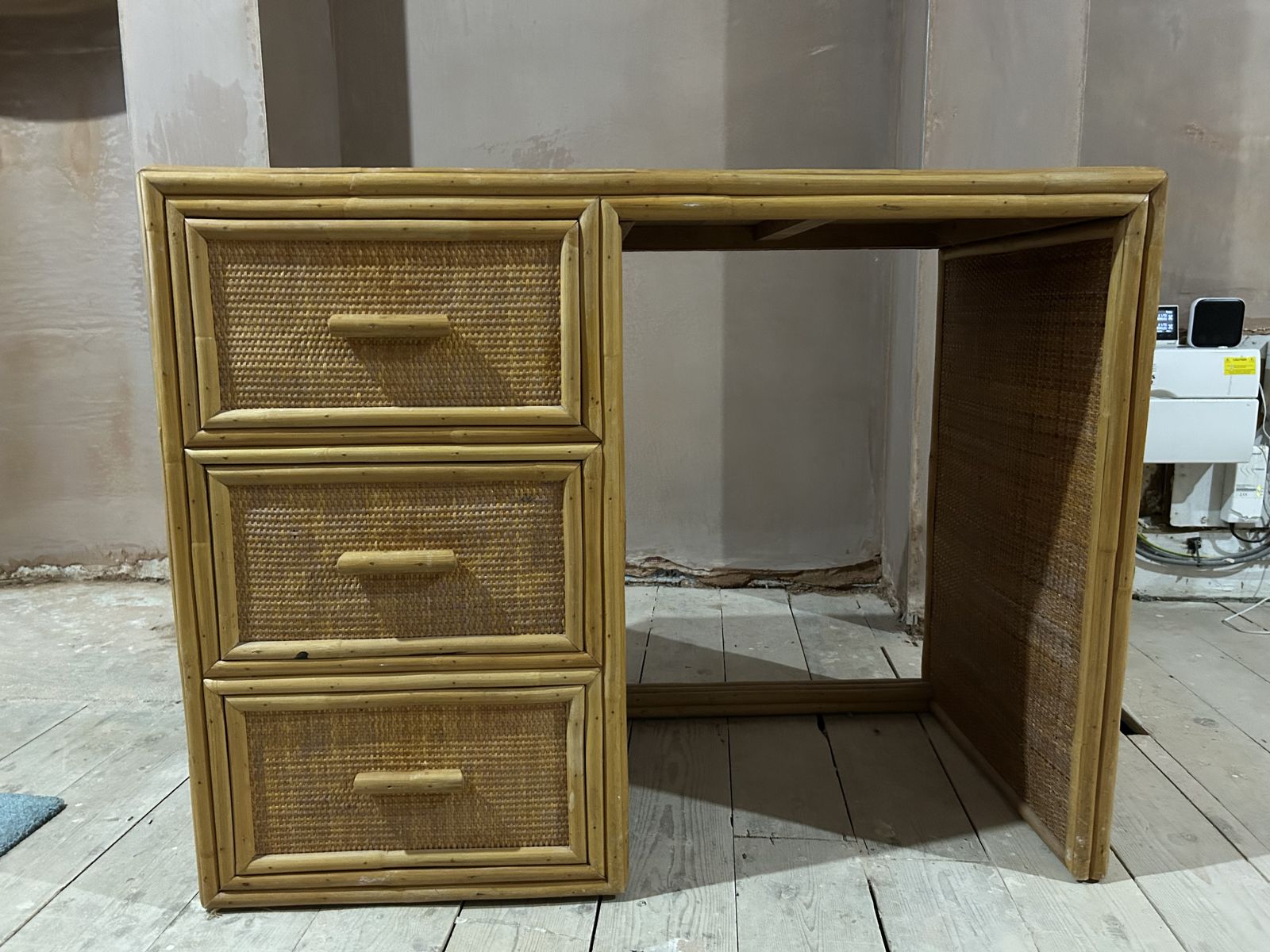 1970s Rattan Bedroom Set