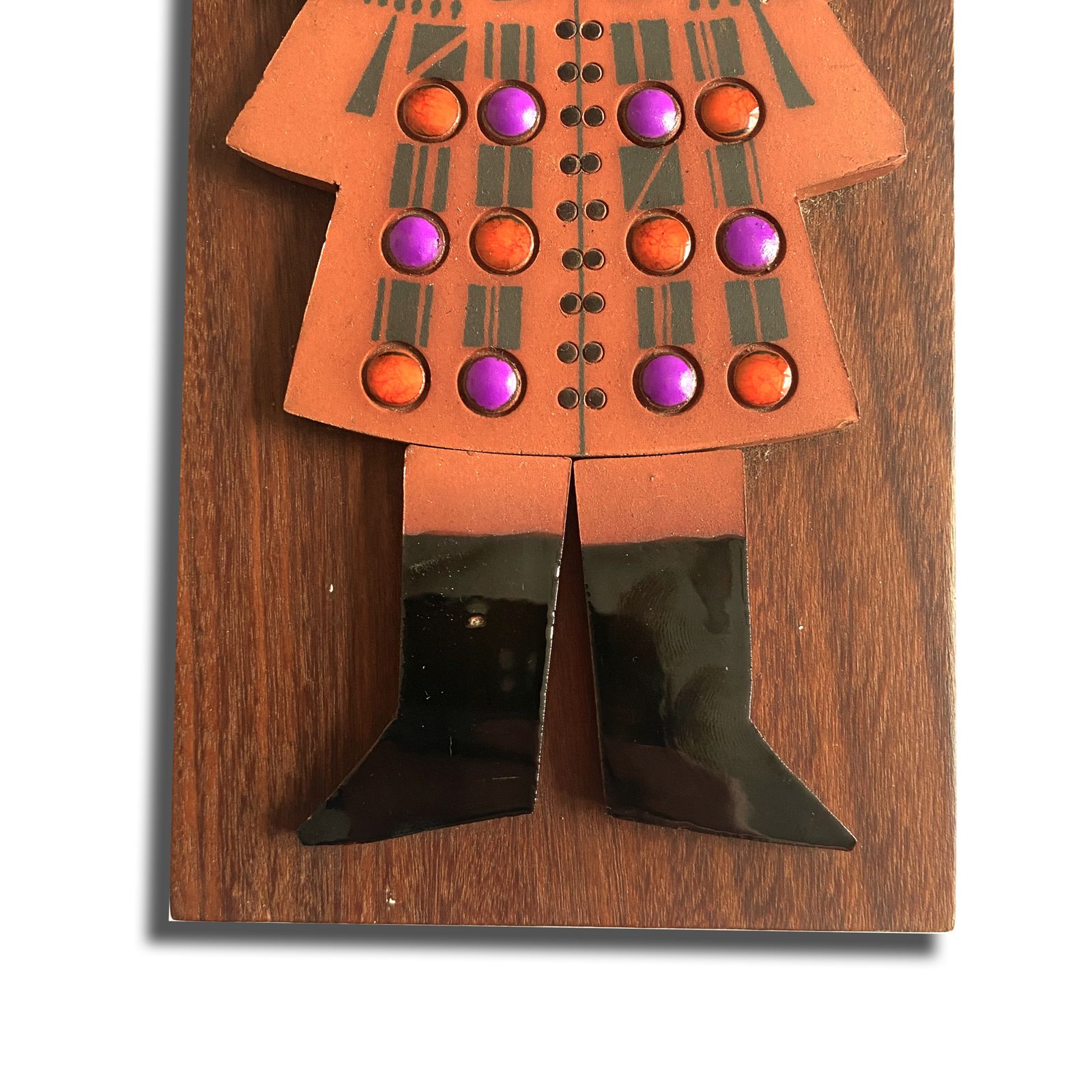 Hornsea Pottery Muramic Wall Plaque, Napoleon Design  1970s English Pottery photo 114.99