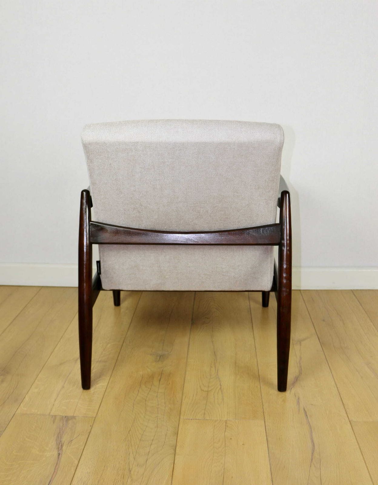 Gfm 64 Armchair, Designed By Edmund Homa From The 1970s, Beige Gray   2 Pieces Available photo Furniture