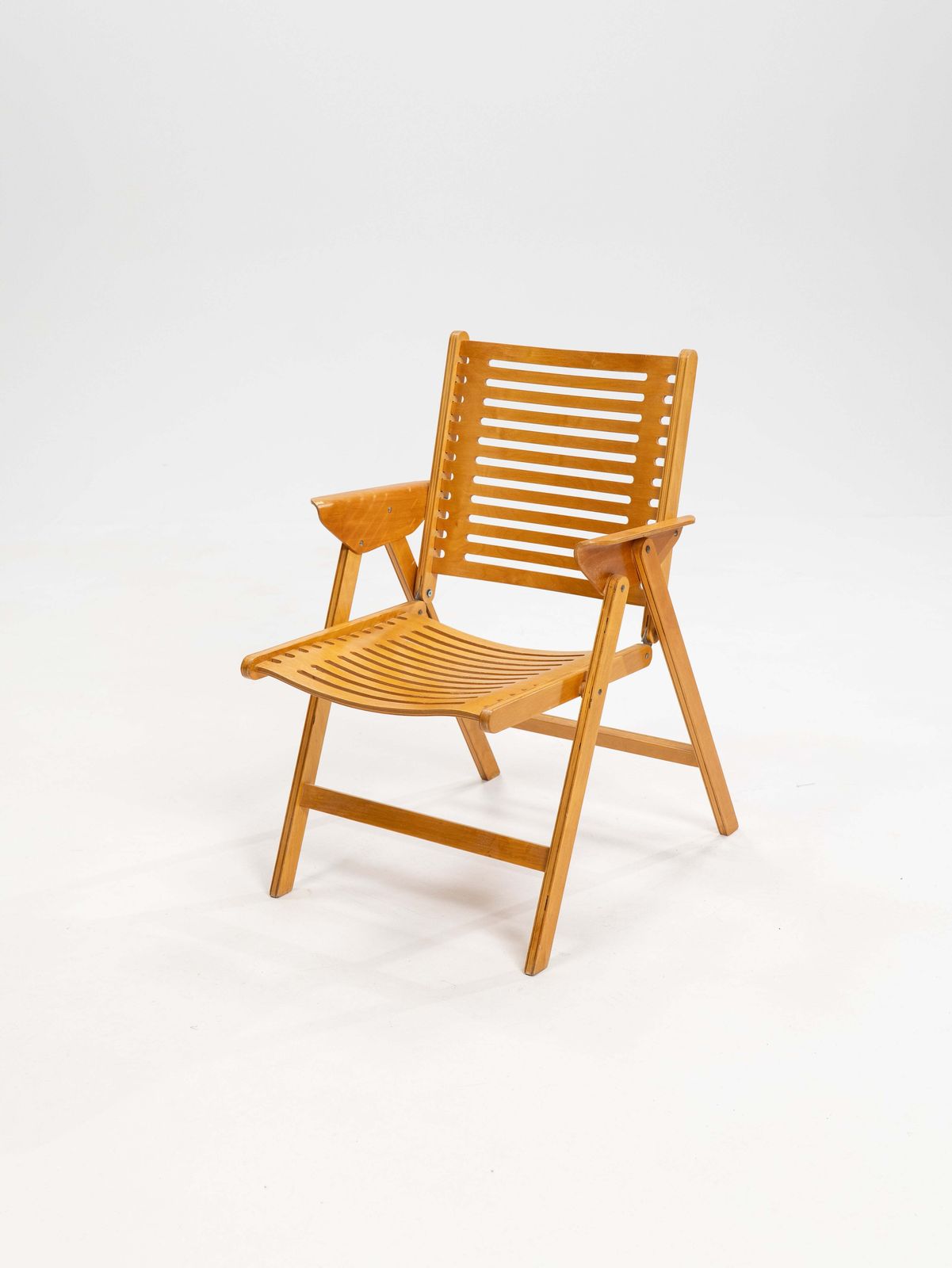 Mid Century Folding Lounge Armchairs Rex Designed By Niko Kralj, Slovenia, 60s photo for sale
