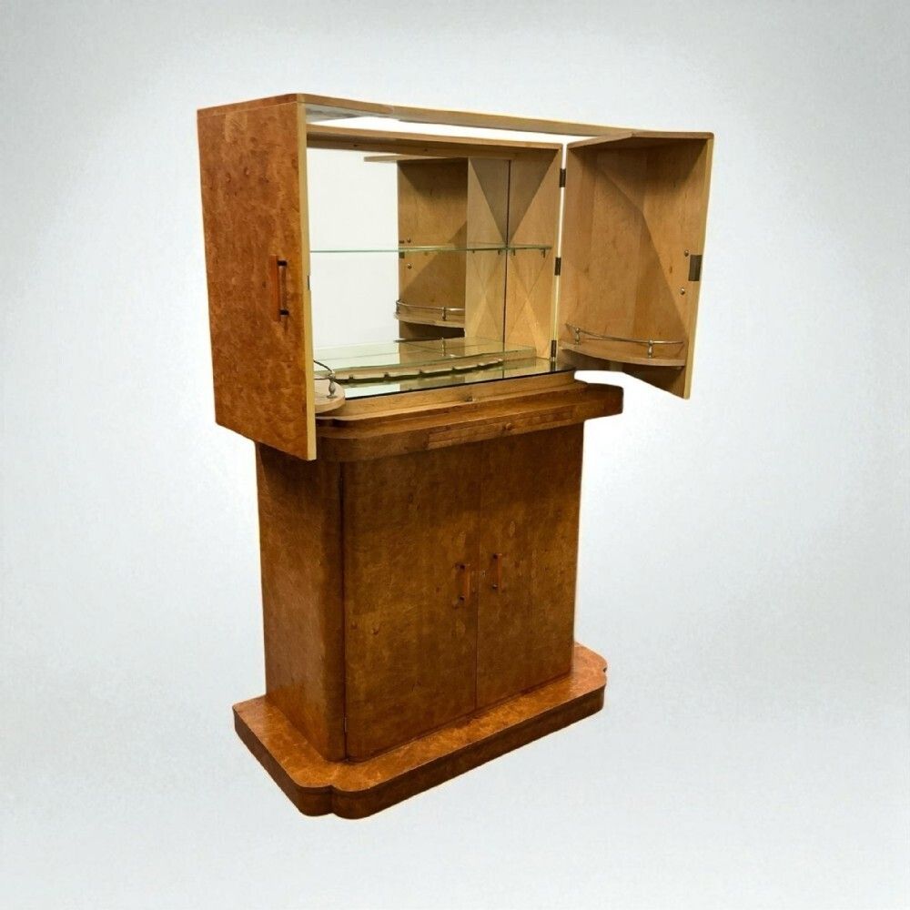 Art Deco Cocktail Cabinet By Harry And Lou Epstein. photo vinterior