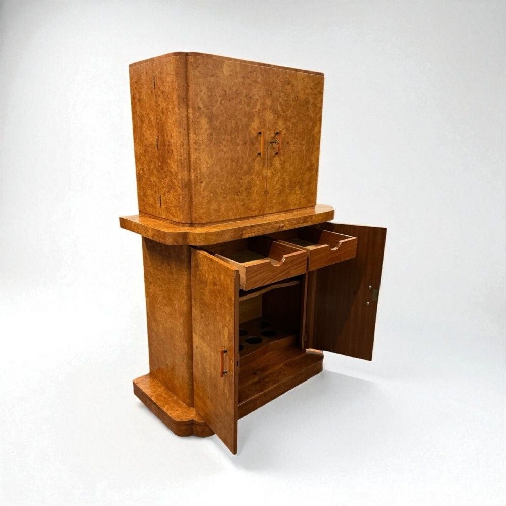 photo for sale Art Deco Cocktail Cabinet By Harry And Lou Epstein.