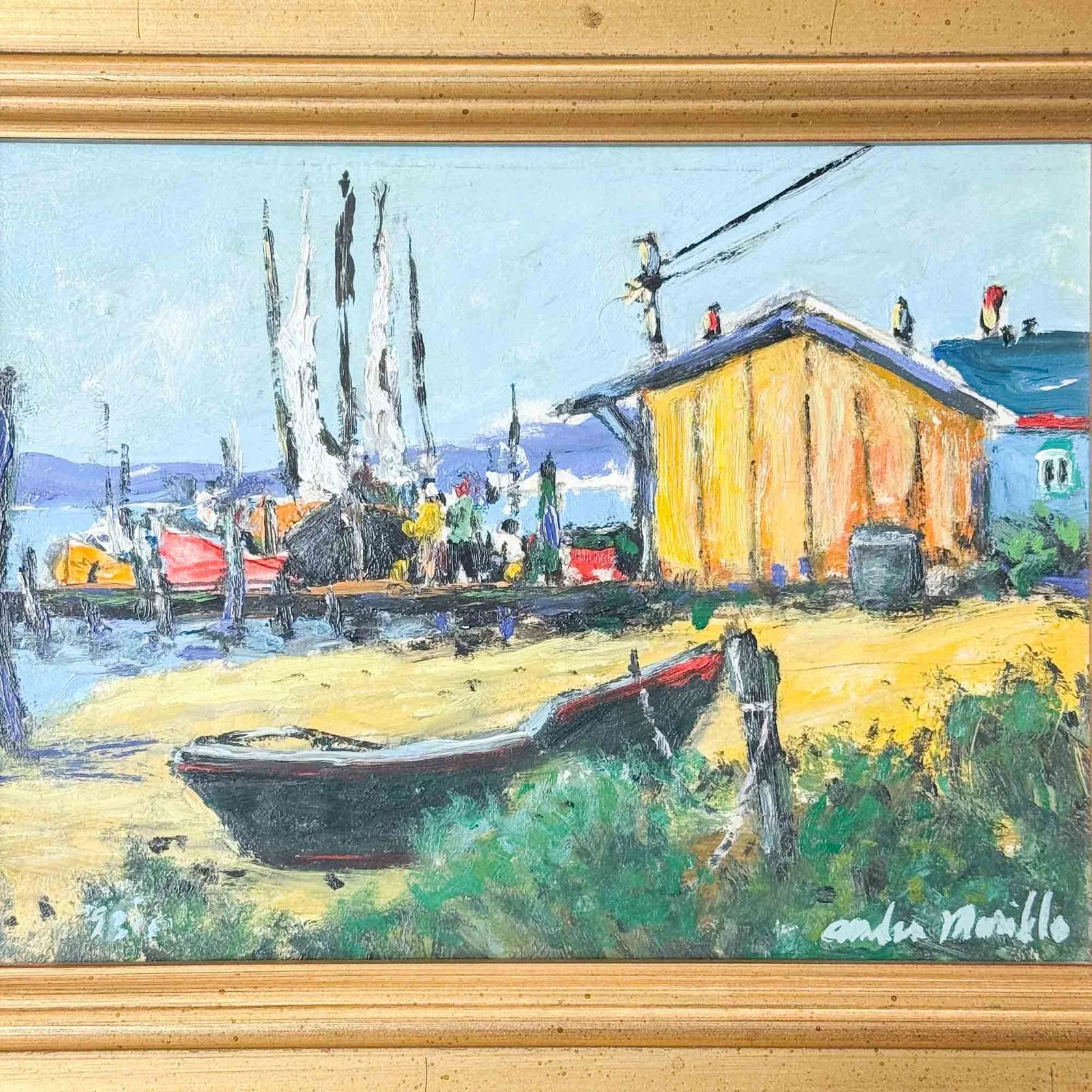 California Landscape Painting By Andres Morillo photo for sale