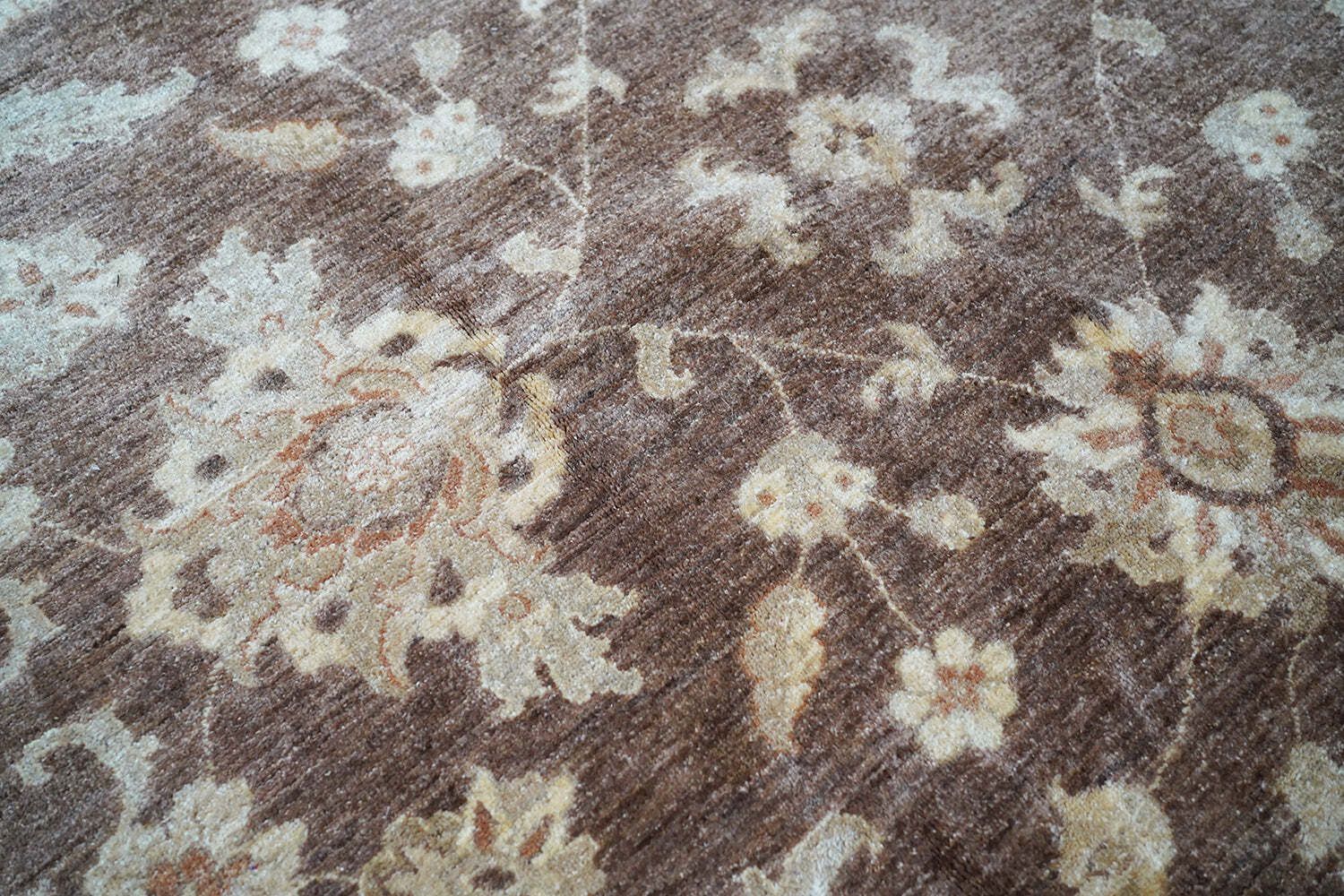 photo for sale A Large Contemporary Gold Antique Wash Ziegler Carpet C.2010