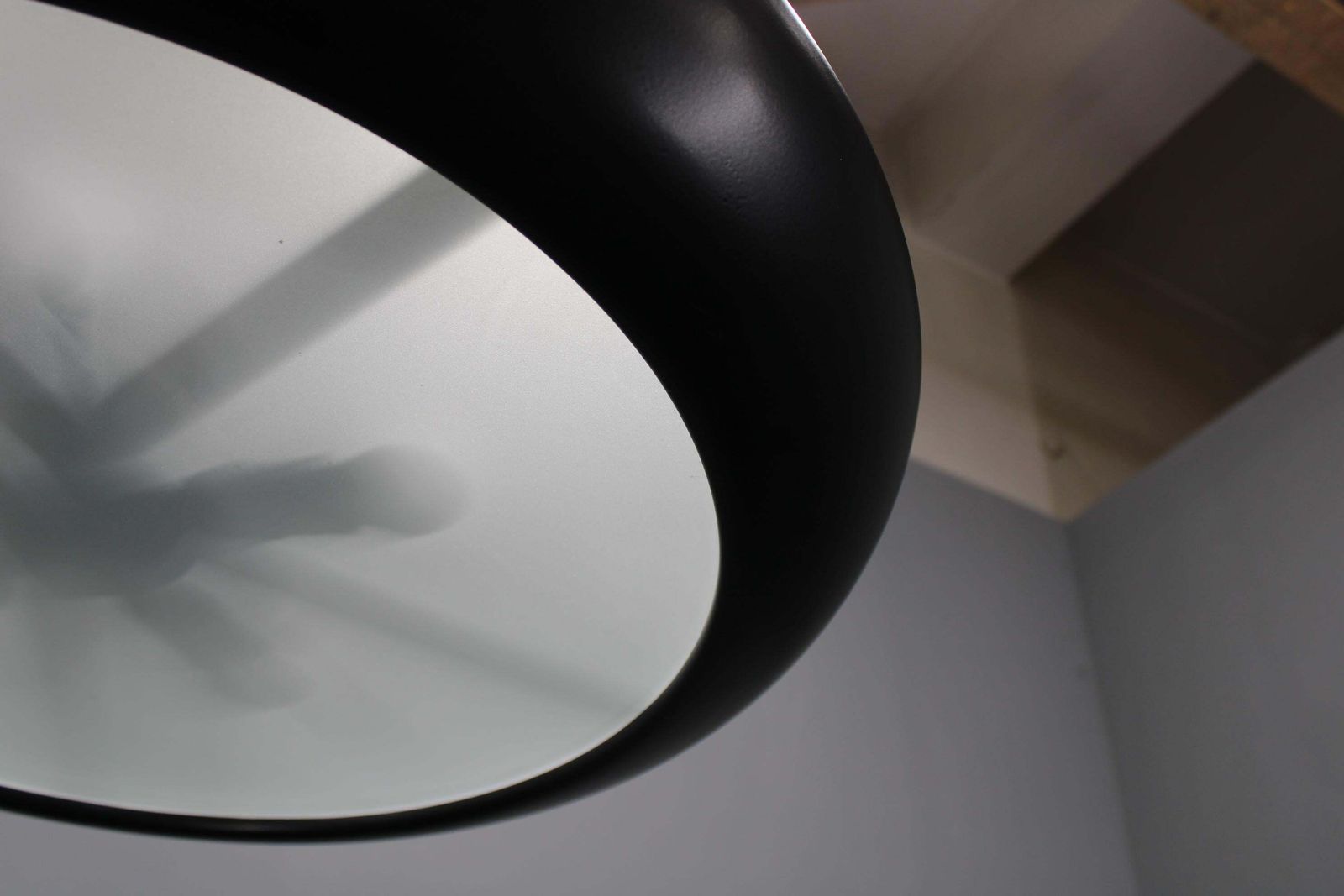 Bauhaus "Ufo" Pendant Light By Josef Hurka For Napako, Czechoslovakia, 1940s photo buy