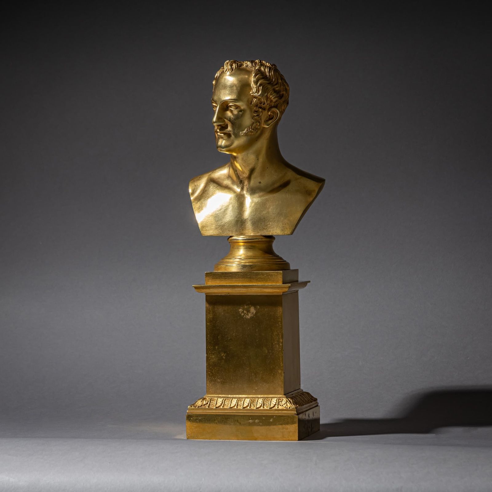 Portrait Bust Of Tsar Nicholas I (1796–1855), Attributed To Fyodor Kowschenkow, Circa 1830 photo for sale