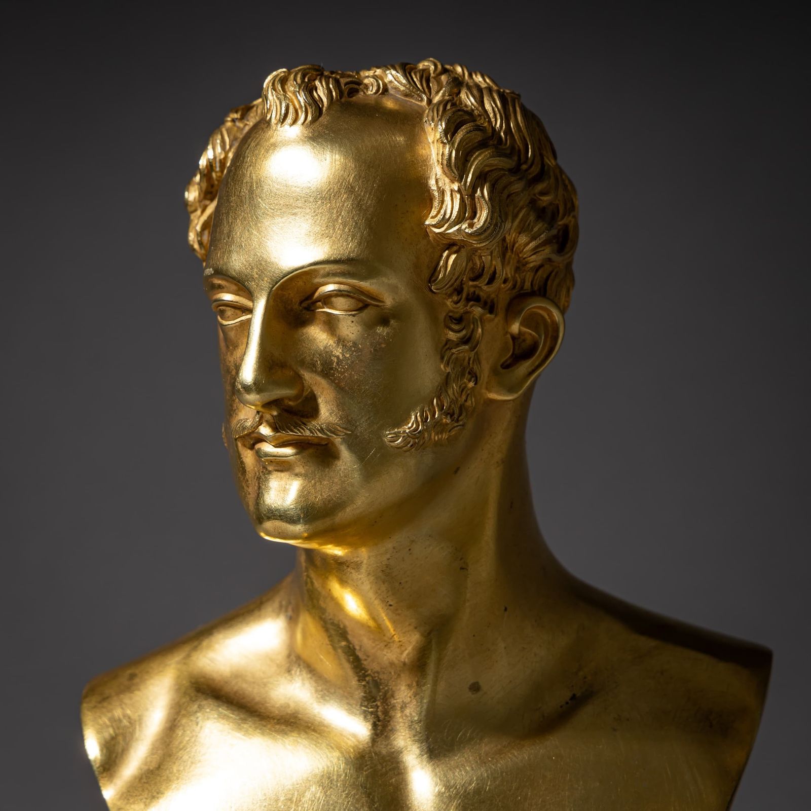photo for sale Portrait Bust Of Tsar Nicholas I (1796–1855), Attributed To Fyodor Kowschenkow, Circa 1830