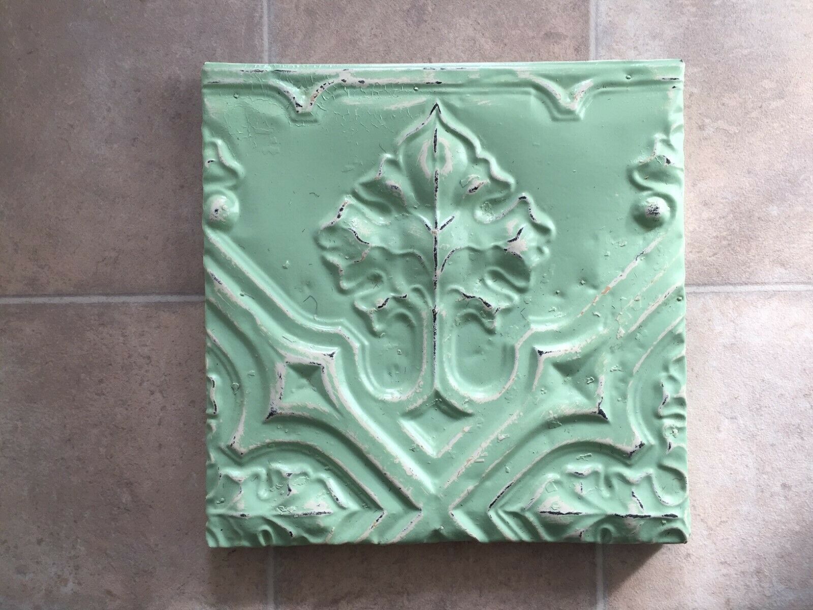 Genuine Antique/Vintage Tin Panels Salvaged From New York