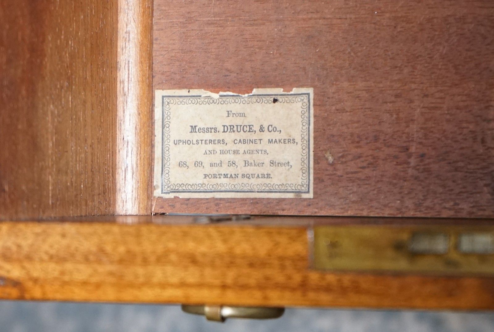 Furniture Important Royal Druce & Co London 1840's Restored Burr Walnut Twin Pedestal Desk photo