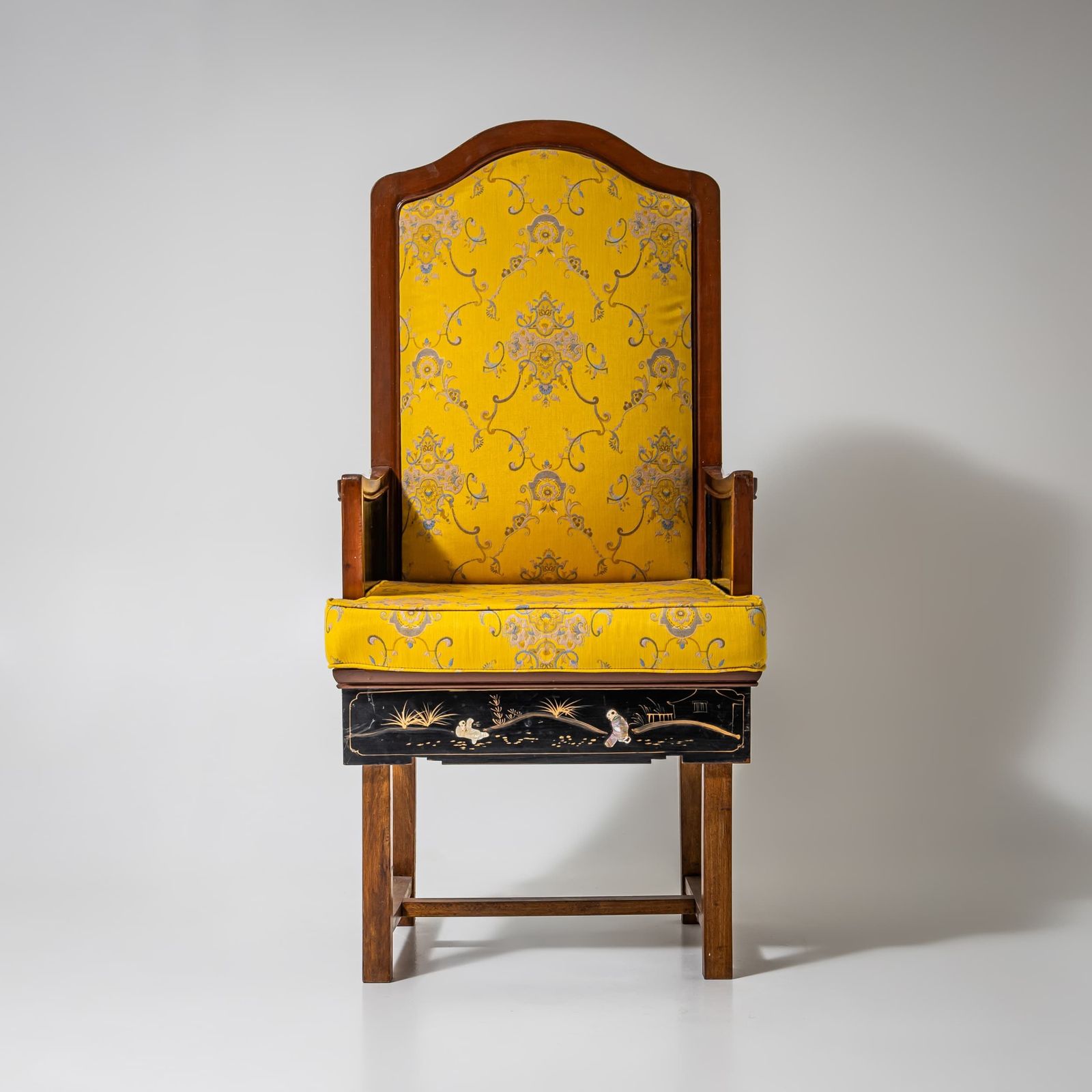 Armchair With Chinoiserie Lacquer Decoration, Probably Early 20th Century photo furniture