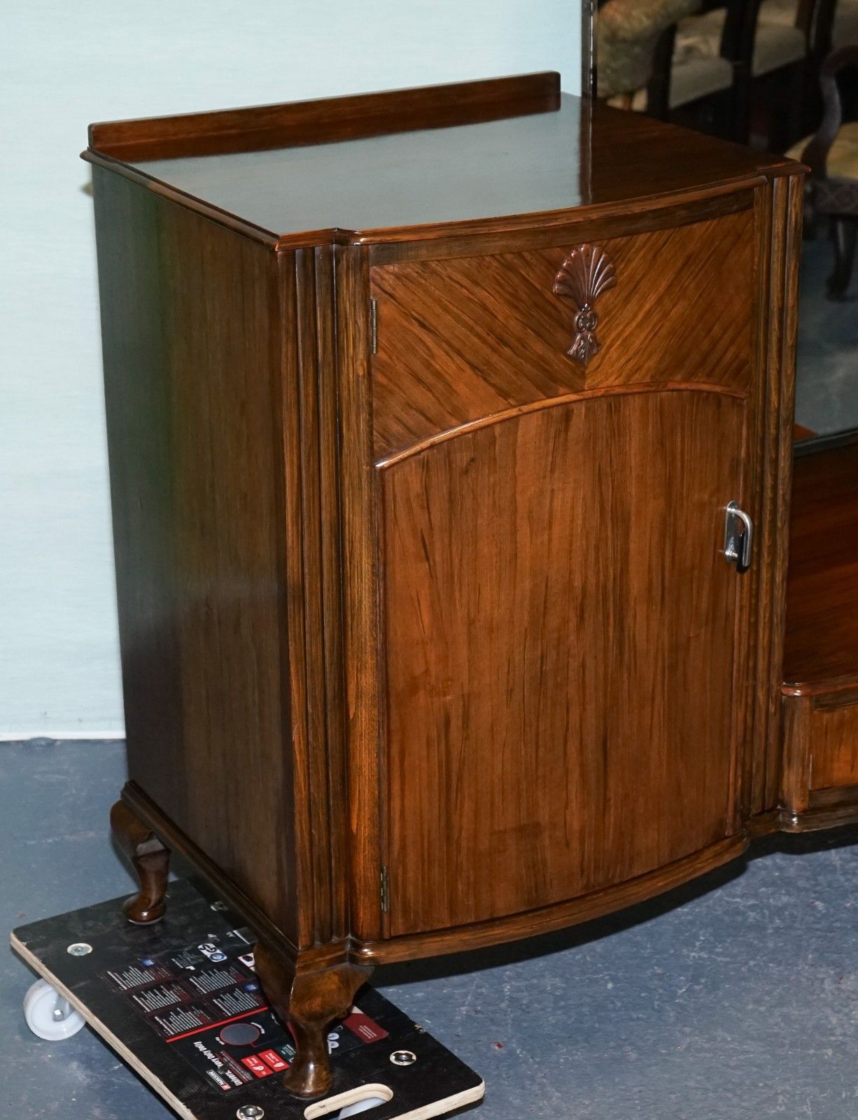 1930s Art Deco C.W.S Cabinet Works Dressing Table With Mirror photo furniture