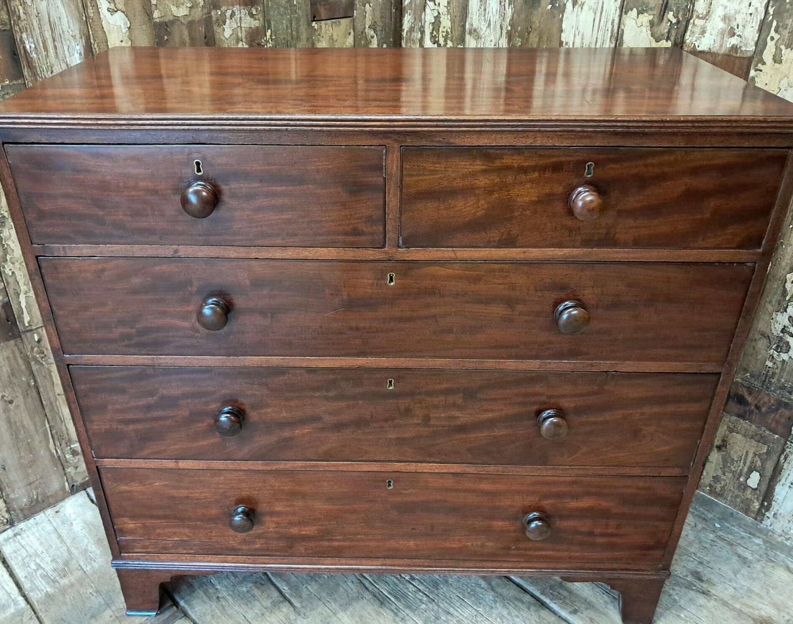 photo for sale 19th Century Mahogany Chest Of Drawers