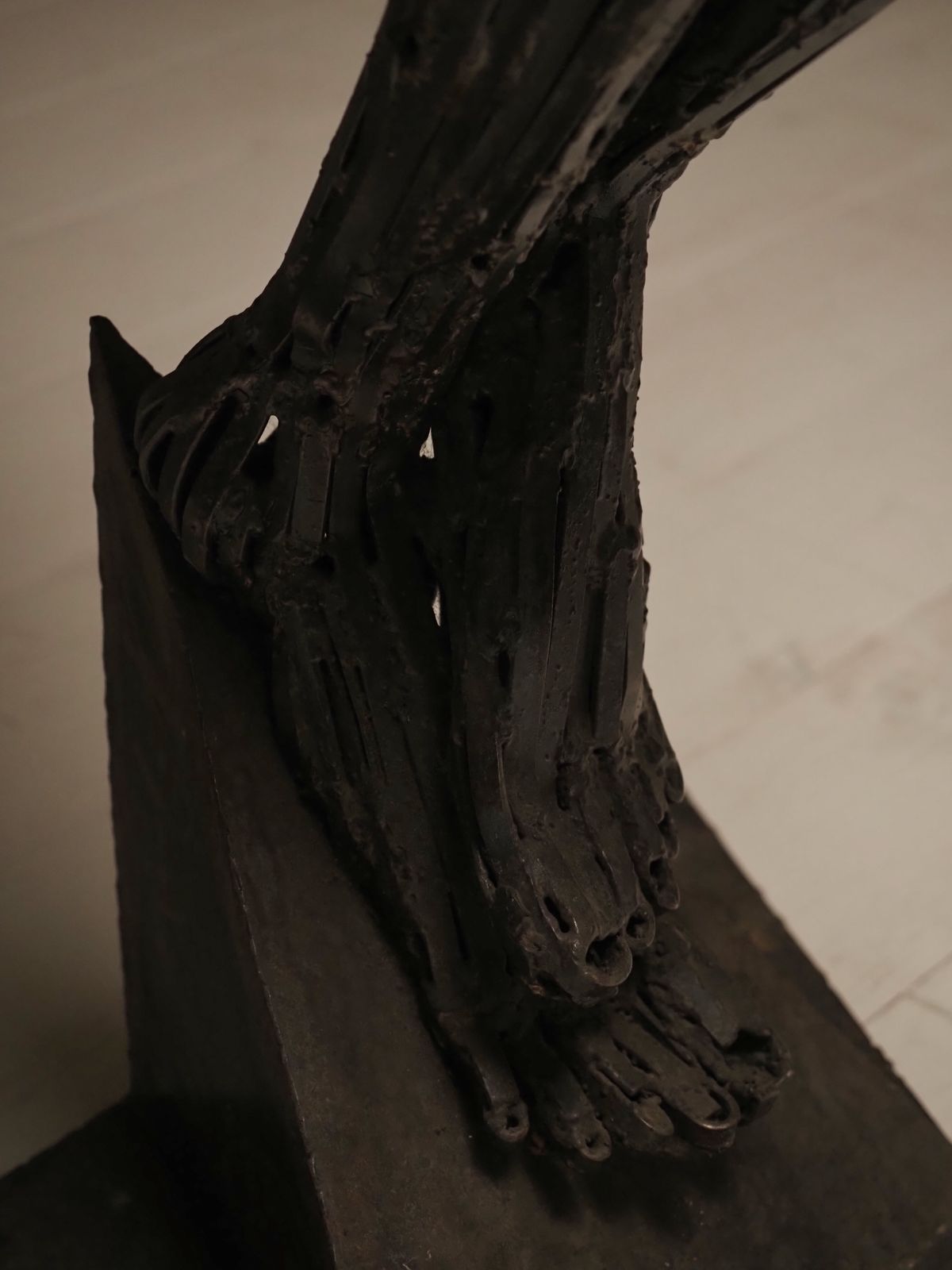 Art Sculpture Of A Male Nude, 1980s photo