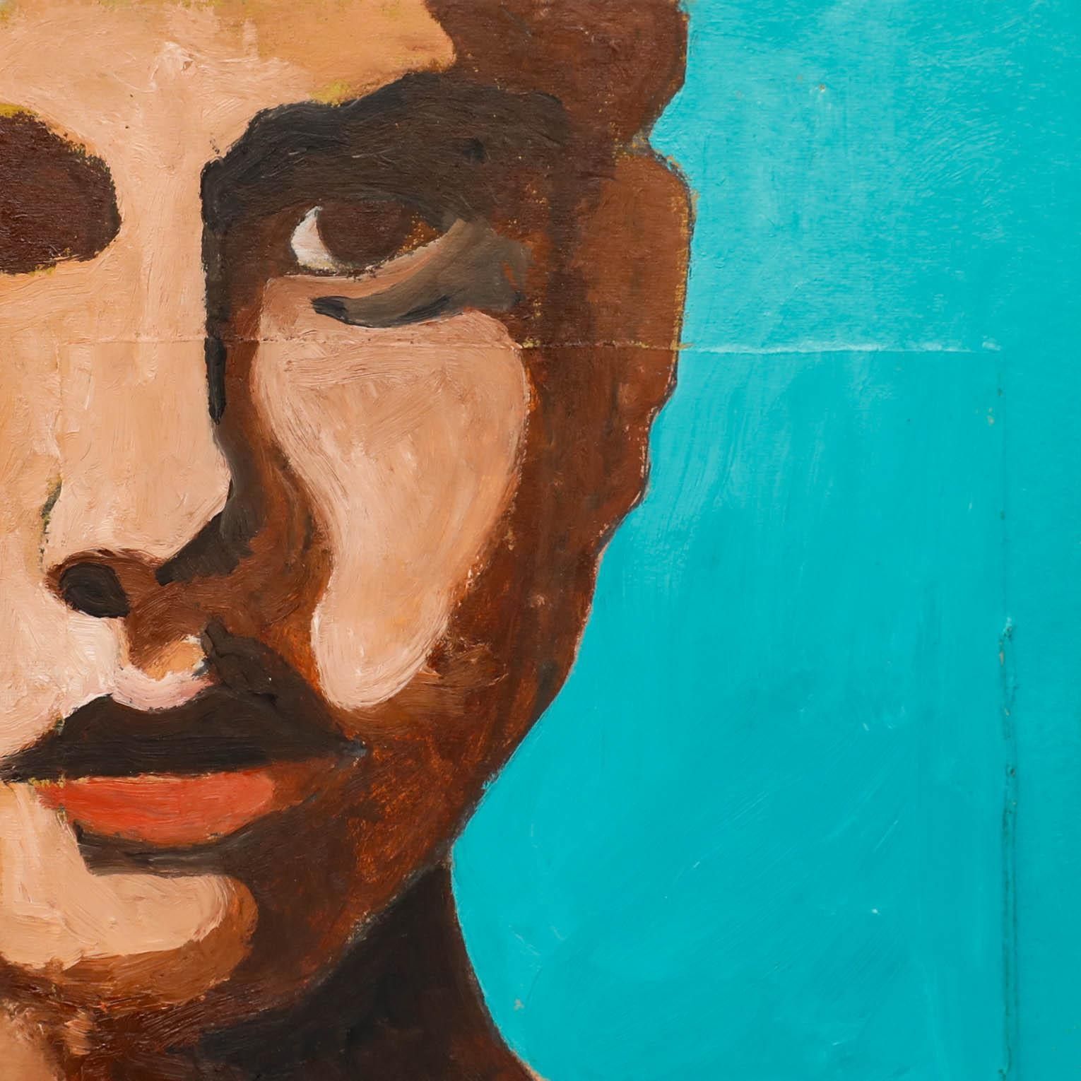 Ben Carrivick Contemporary Oil, An Intense Stare photo Art
