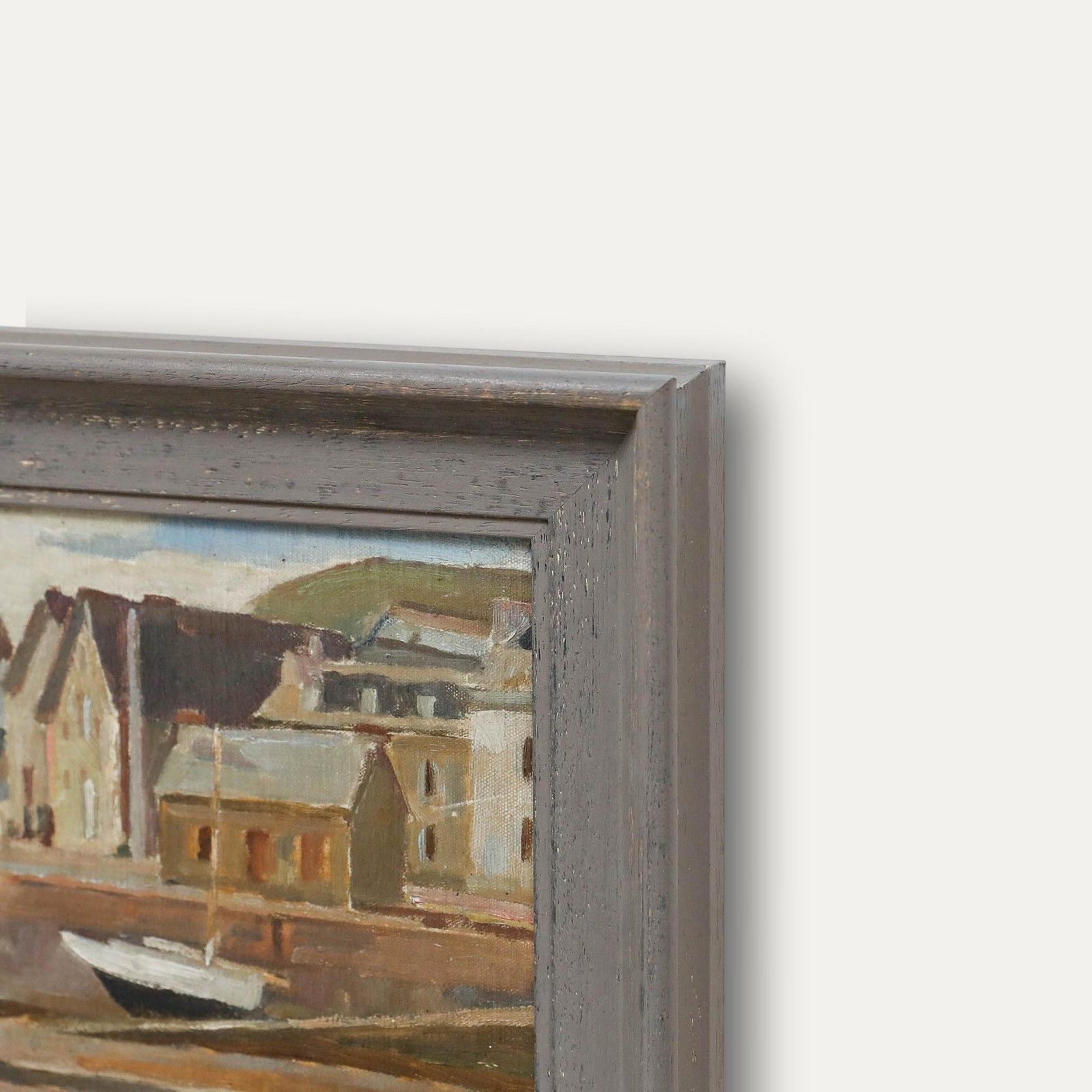 Bertrand Py (1895 1973) Mid 20th Century Oil, Low Tide photo 450.0