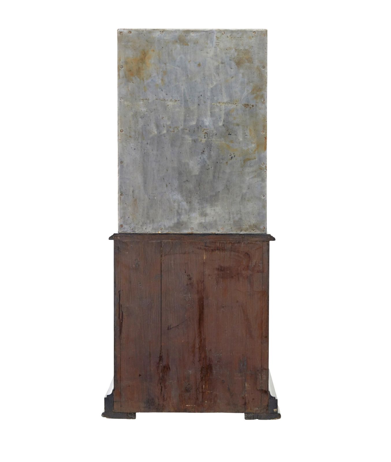 19th Century Danish Polished Steel Safe On Cabinet photo 2475.0