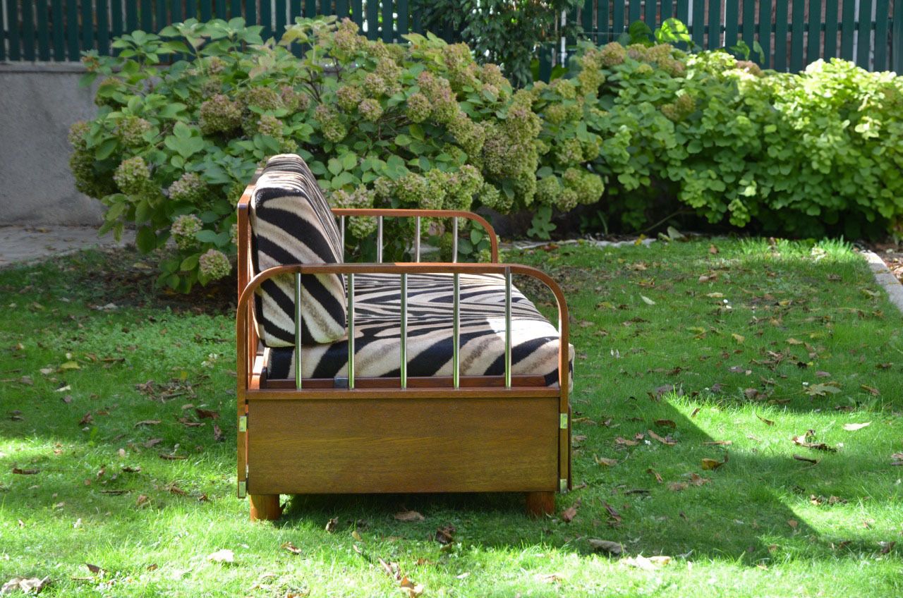 Daybed H 215 By Jindrich Halabala For Up Zavody, 1930s photo Furniture