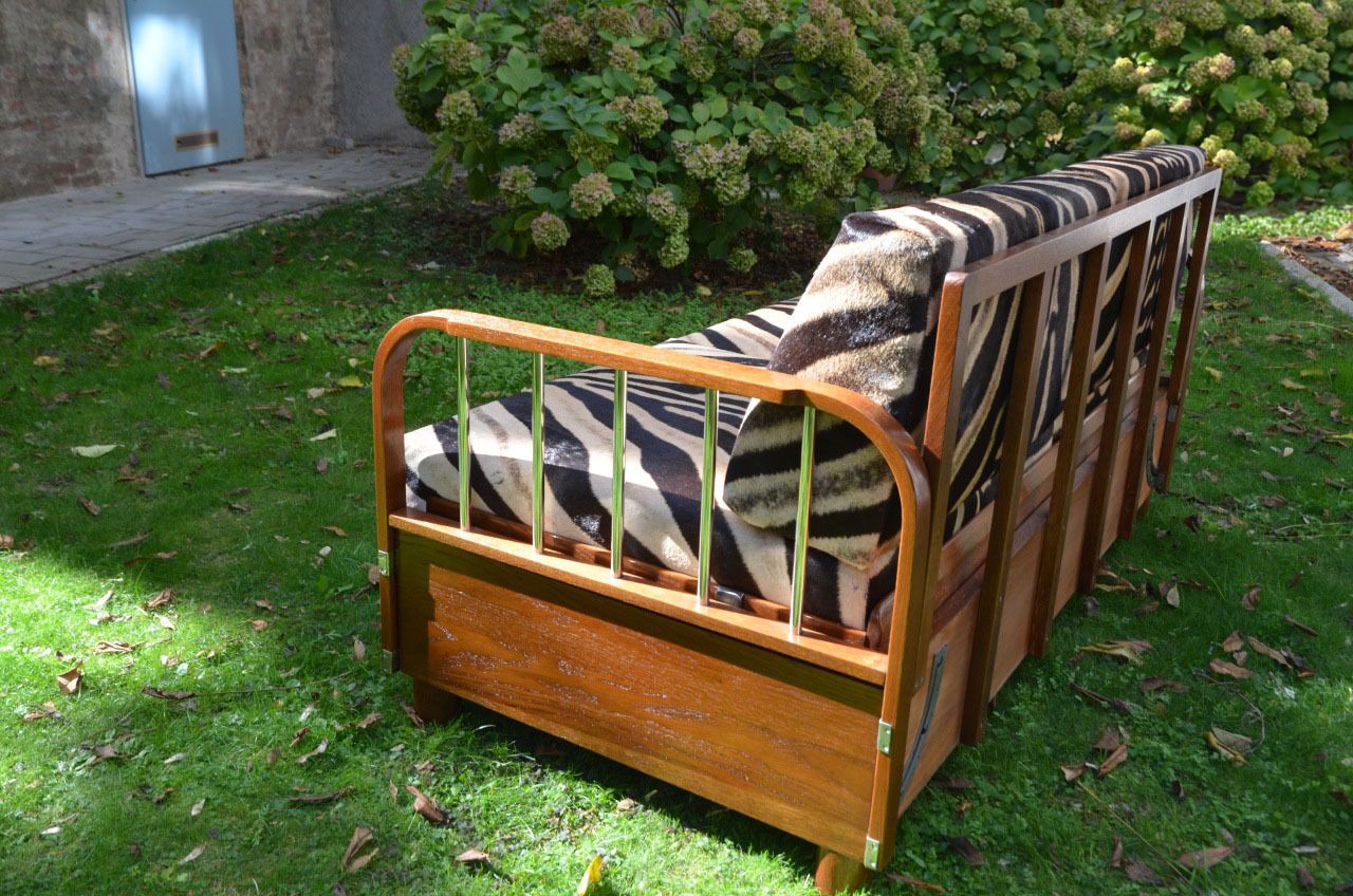 Daybed H 215 By Jindrich Halabala For Up Zavody, 1930s photo buy