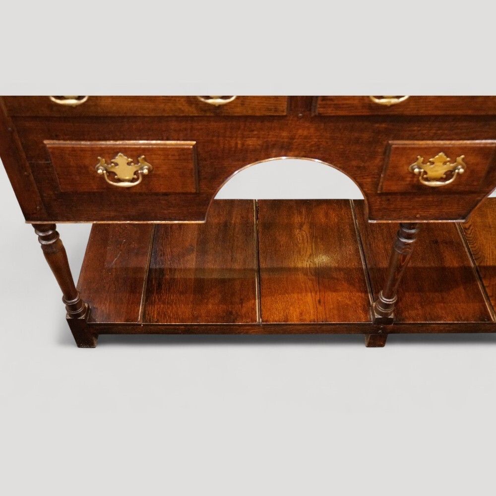 19th Century Oak Pot Board Dresser Base photo 2475.0