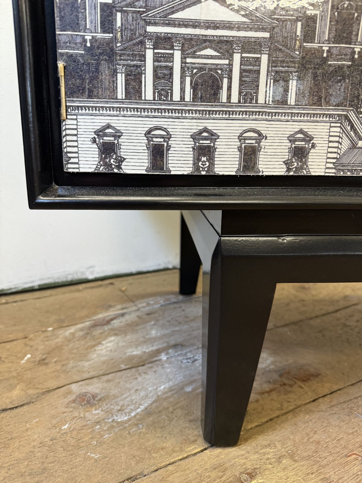 Vintage Sideboard Credenza Fornasetti Embellished Italian photo Furniture