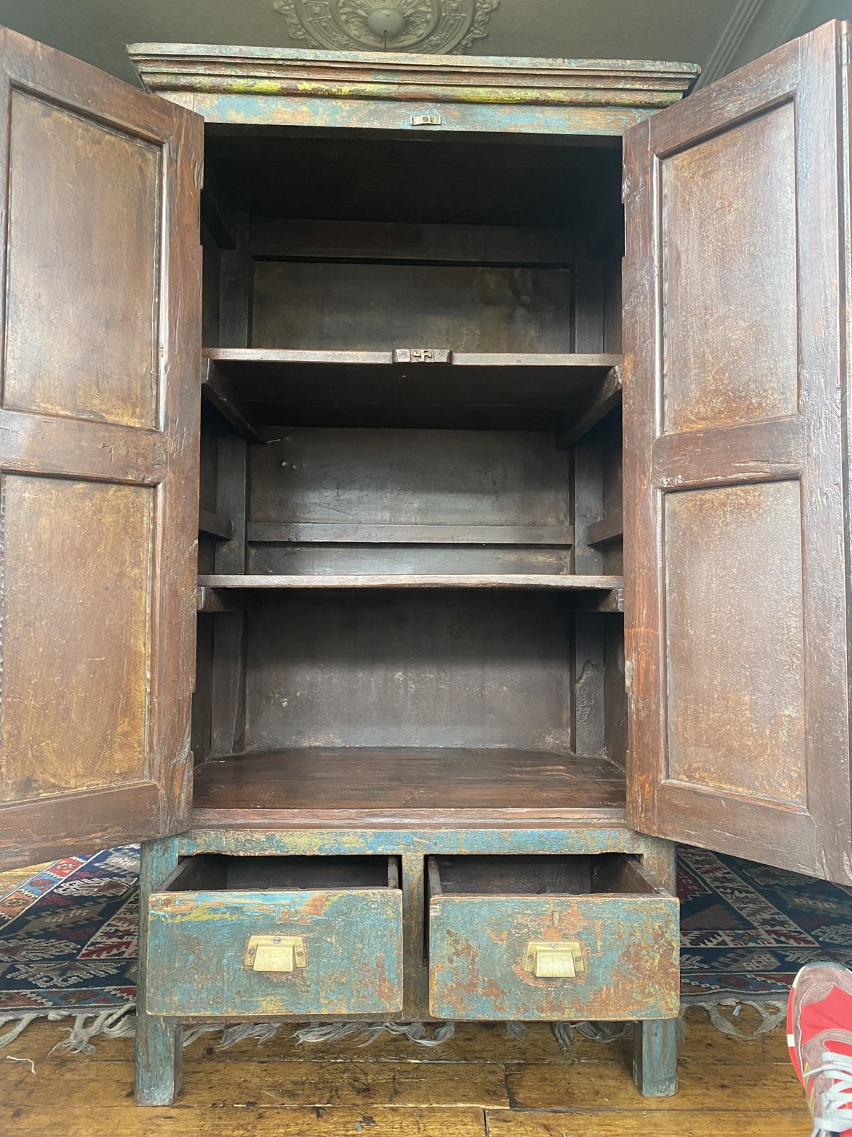 Industrial French Cabinet, Early 20th Century photo 450.0