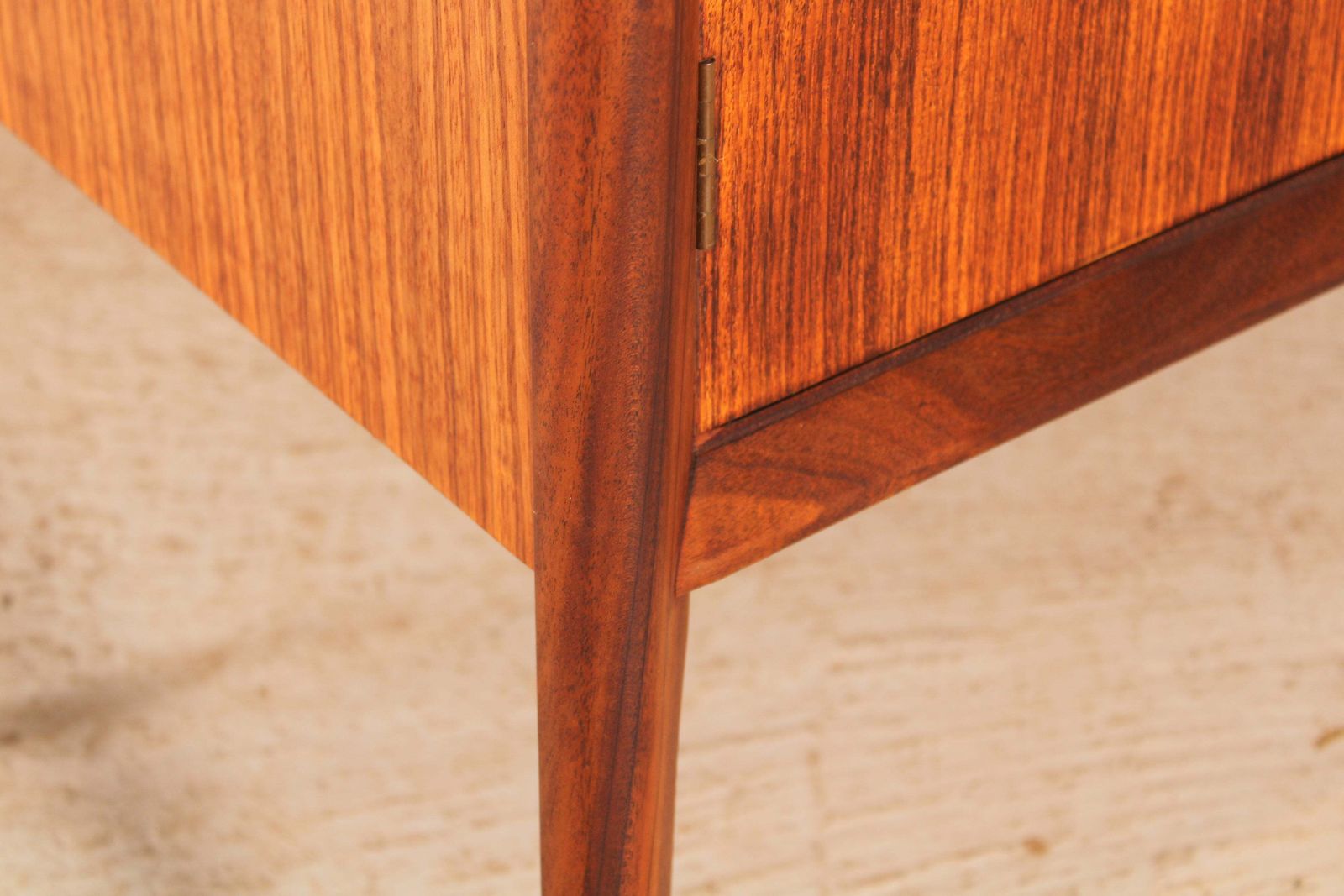 Mid Century Tola And Teak Sideboard By Everest, Circa 1960s photo vinterior