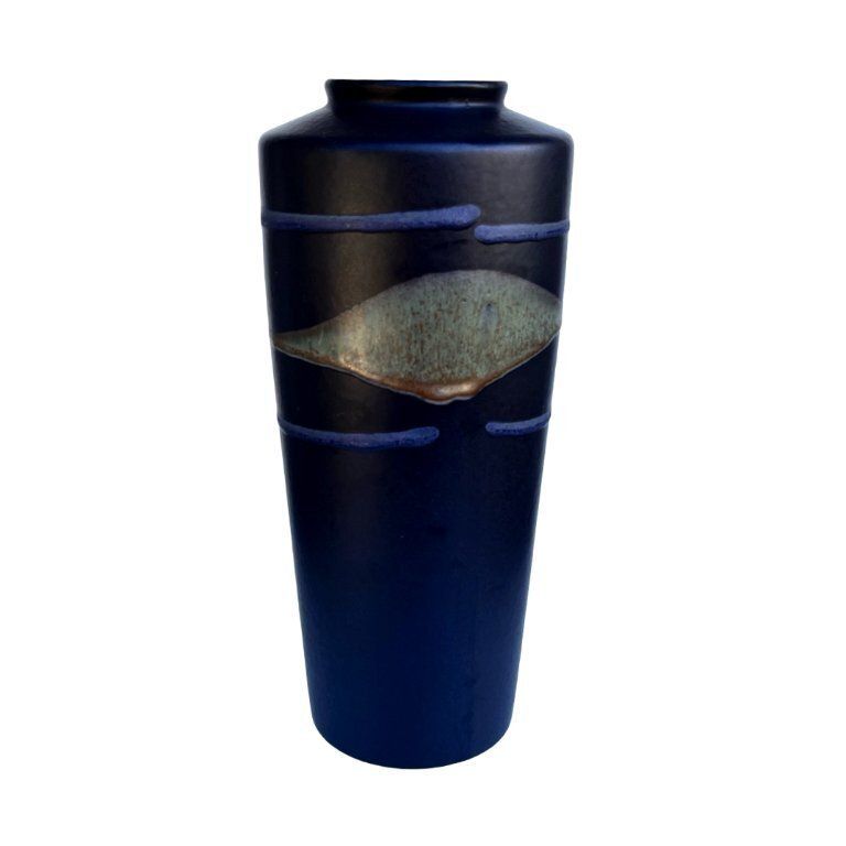 Bay Keramik Vase W. Germany 690 25, Germany 1970s | Mid Century Modern Vintage photo vinterior