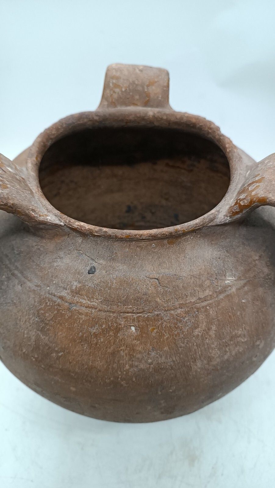 Antique Terracotta Vase Made In Italy photo 615.0