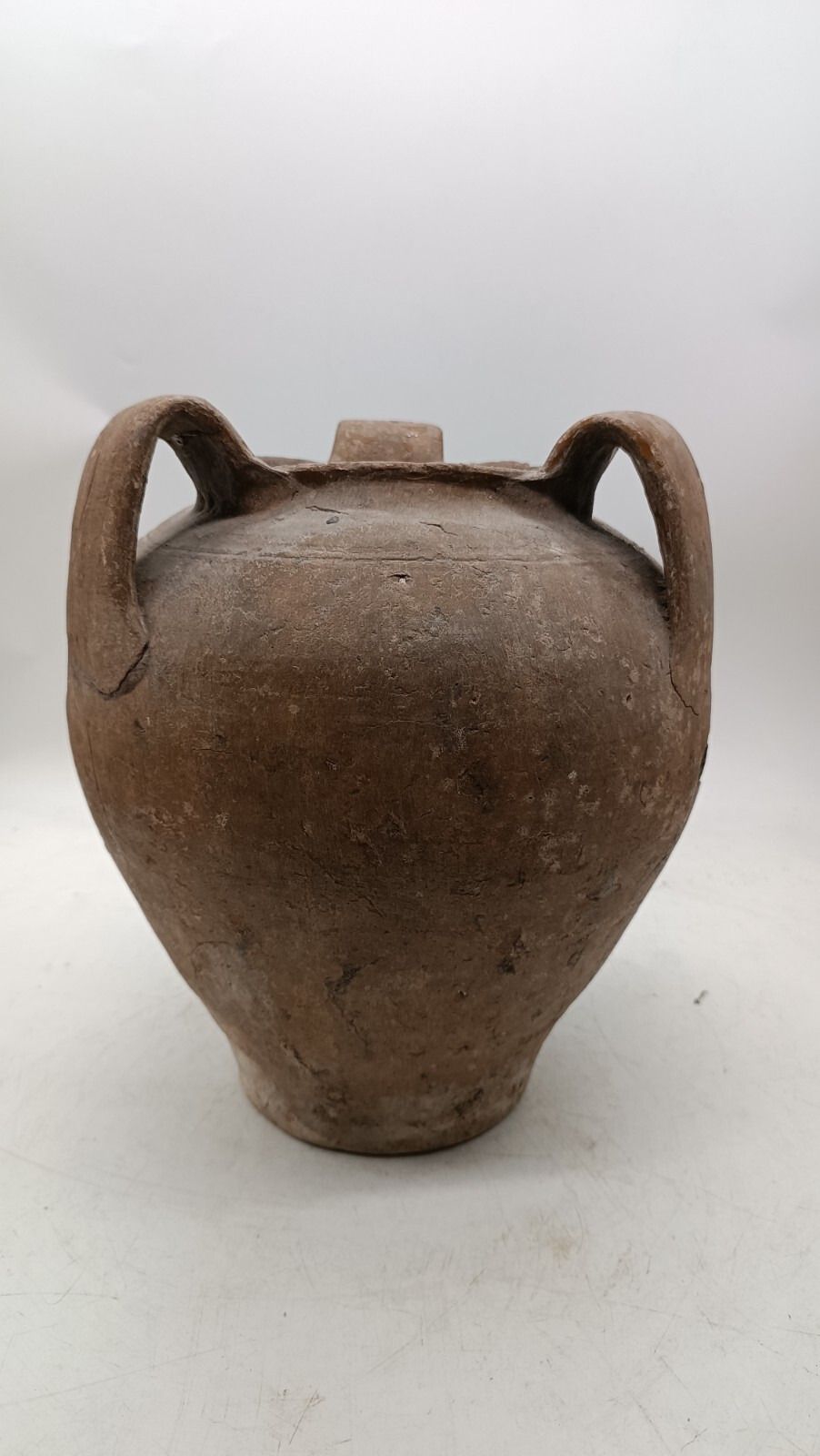 Antique Terracotta Vase Made In Italy photo vinterior
