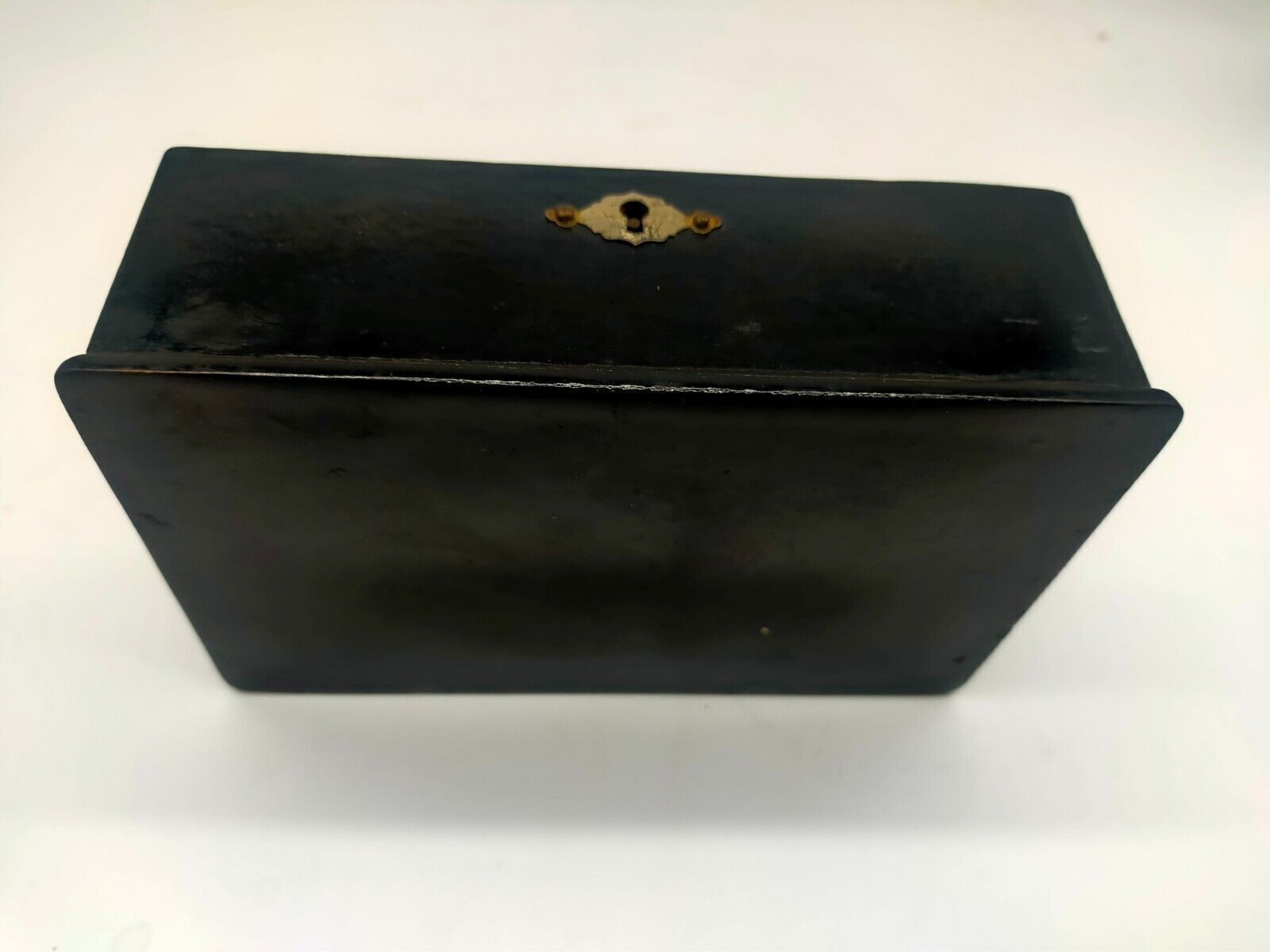 Painted Box Historical Scene Russia Moscow 19th Century photo vinterior