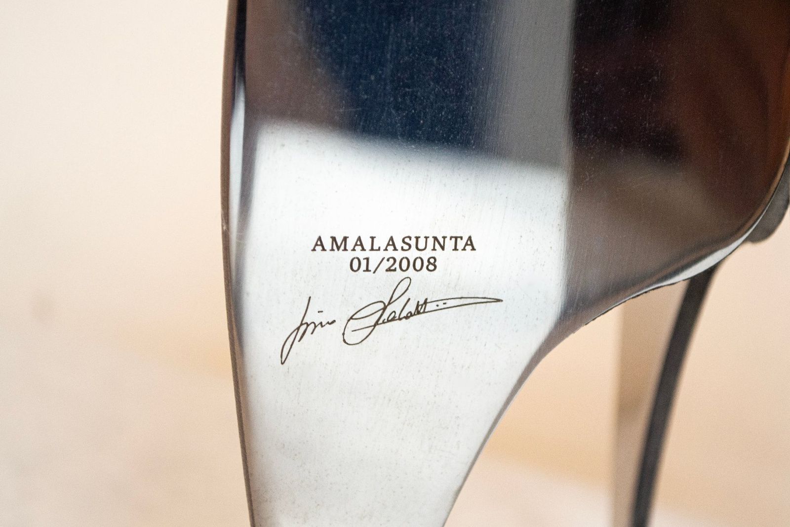 Amalasunta Sculpture By Lino Sabattini, 2008 photo Art