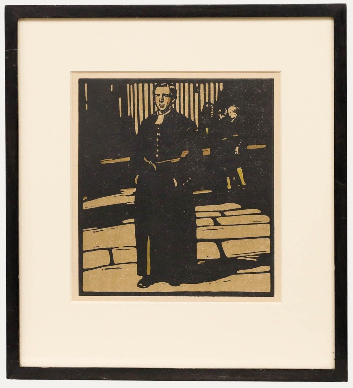 Sir William Nicholson (1872 1949) Early 20th Century Lithograph, Bluecoat Boy