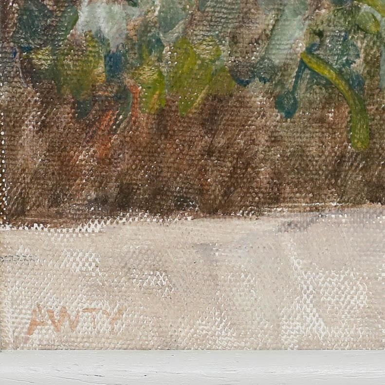 Olga Awty (1928 2014) 20th Century Oil, Lilies photo vinterior