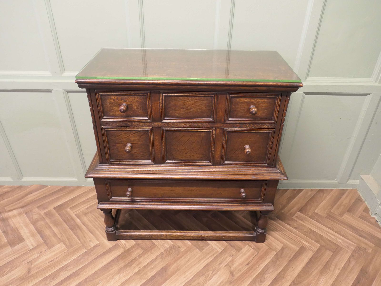 3 Drawer Oak Chest Of Drawers photo furniture