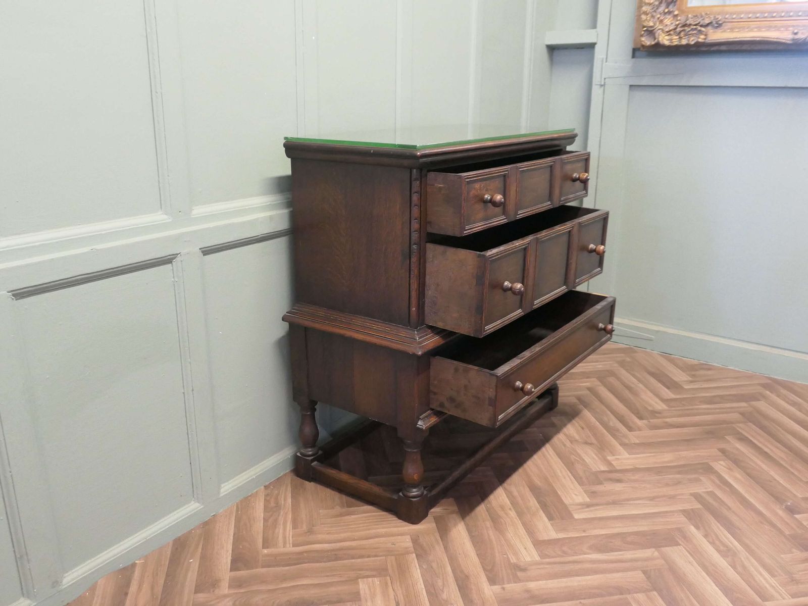 3 Drawer Oak Chest Of Drawers photo buy