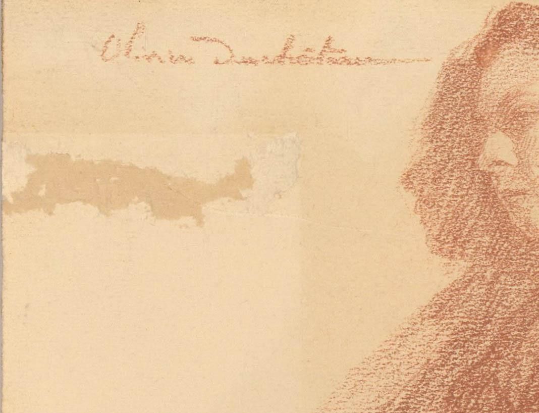 Olivier Duchateau (1876 1939) Early 20th Century Pastel, Study Of A Boy photo Art