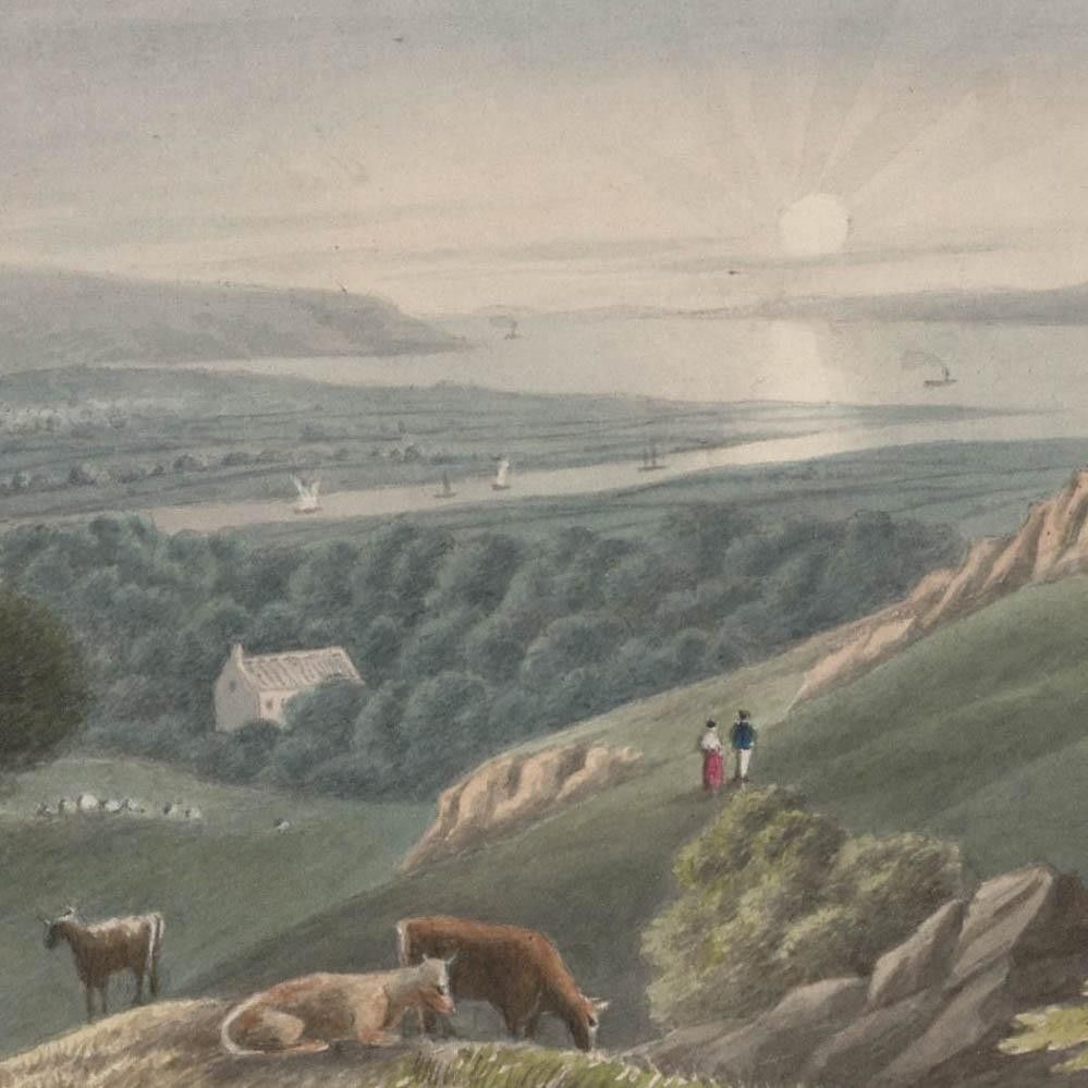 Thomas Remnant Charleton (1756 1849) Watercolour, Penpole Point, Clifton photo for sale
