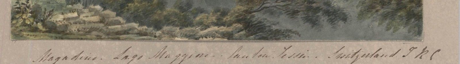 Thomas Remnant Charleton (1756 1849) Watercolour, View Of Magadion photo Art