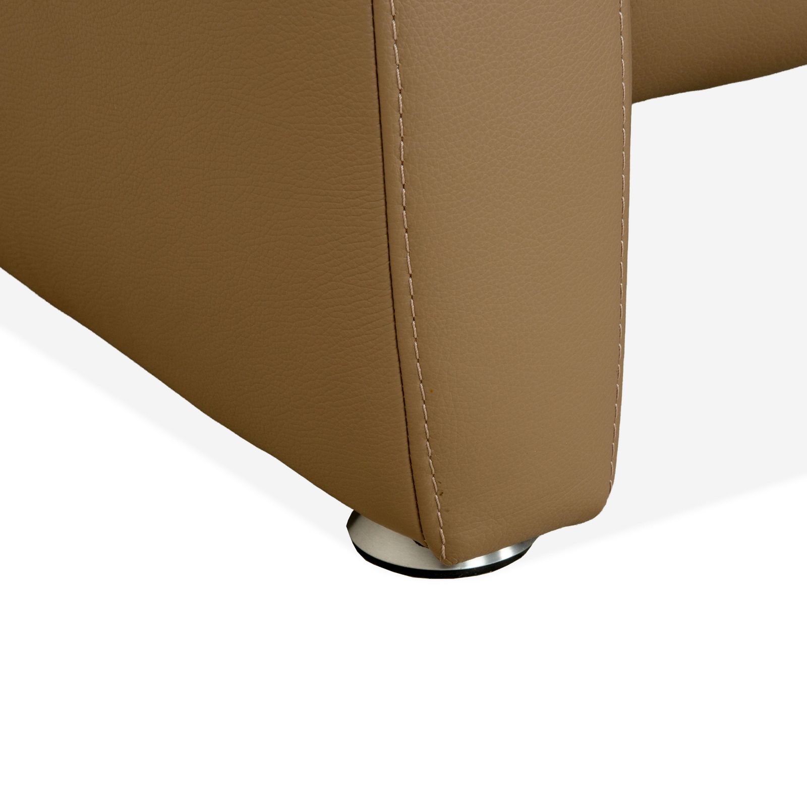 Canapé Himolla Cumuly en cuir beige taupe gris photo 1095.0