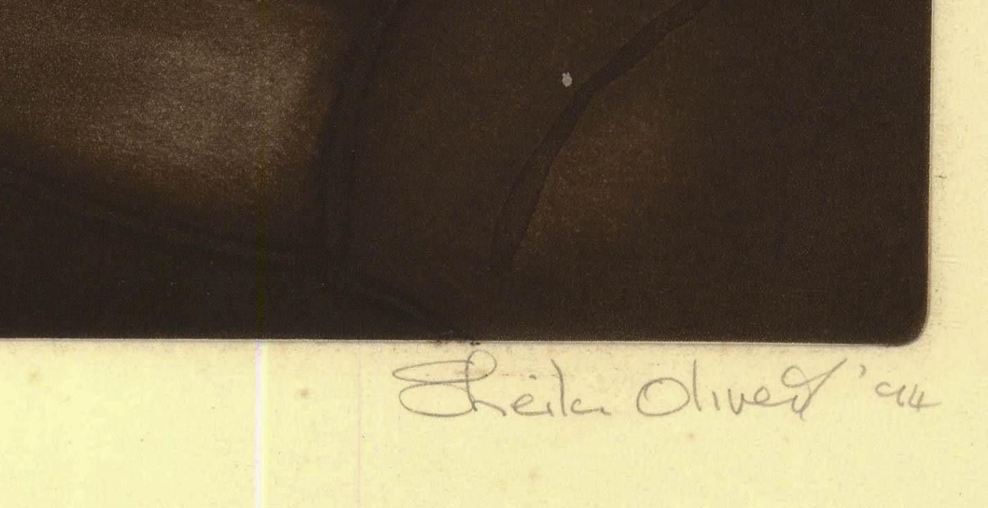 Sheila Oliner (1930 2020) 1994 Aquatint, Rachael III photo Art