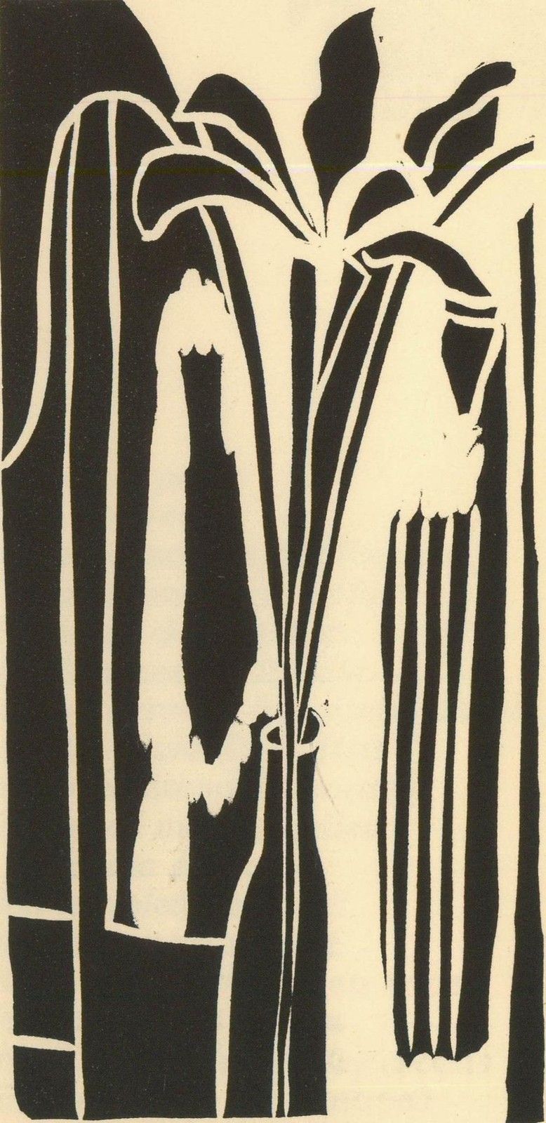 Albert Masri (1927 2020) Mid 20th Century Woodcut, A Poem By Luc Berimont photo furniture