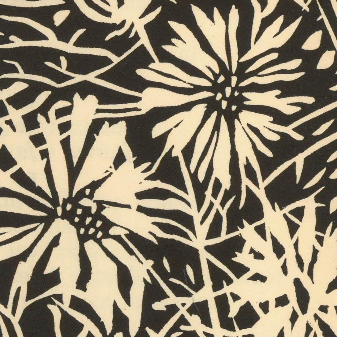 Albert Masri (1927 2020) Mid 20th Century Woodcut, A Poem By Poete Arabe photo Art