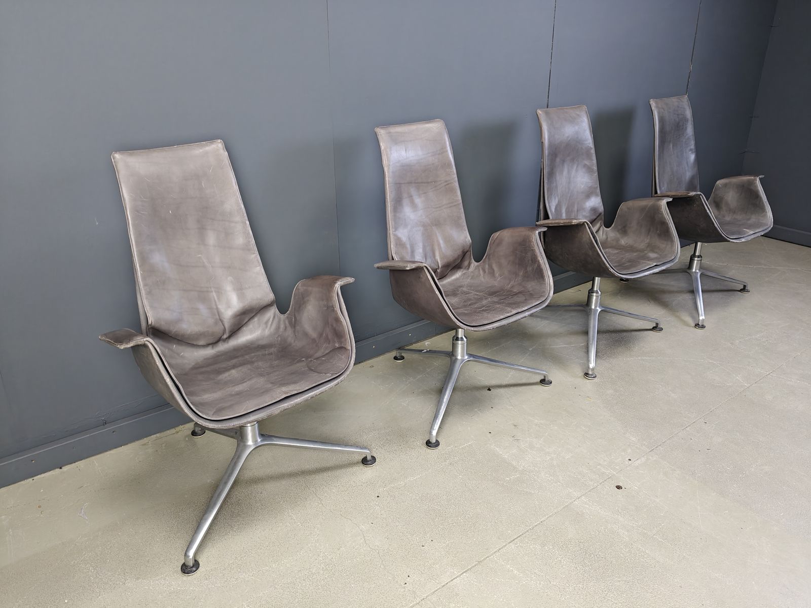 Fk 6725 Chairs By Preben Fabricius & Jørgen Kastholm For Walter Knoll, 1960s   Set Of 4 photo Furniture