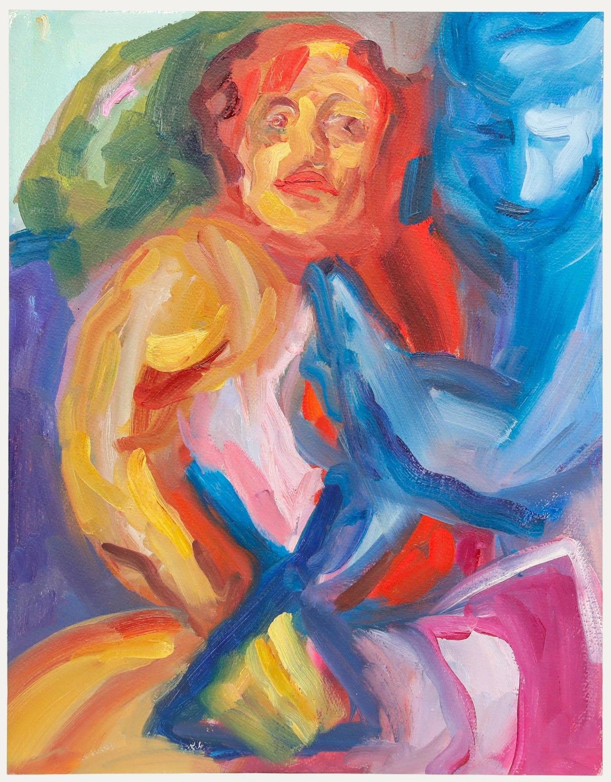 Cynthia Davis St Ives School Contemporary Acrylic, In Motion
