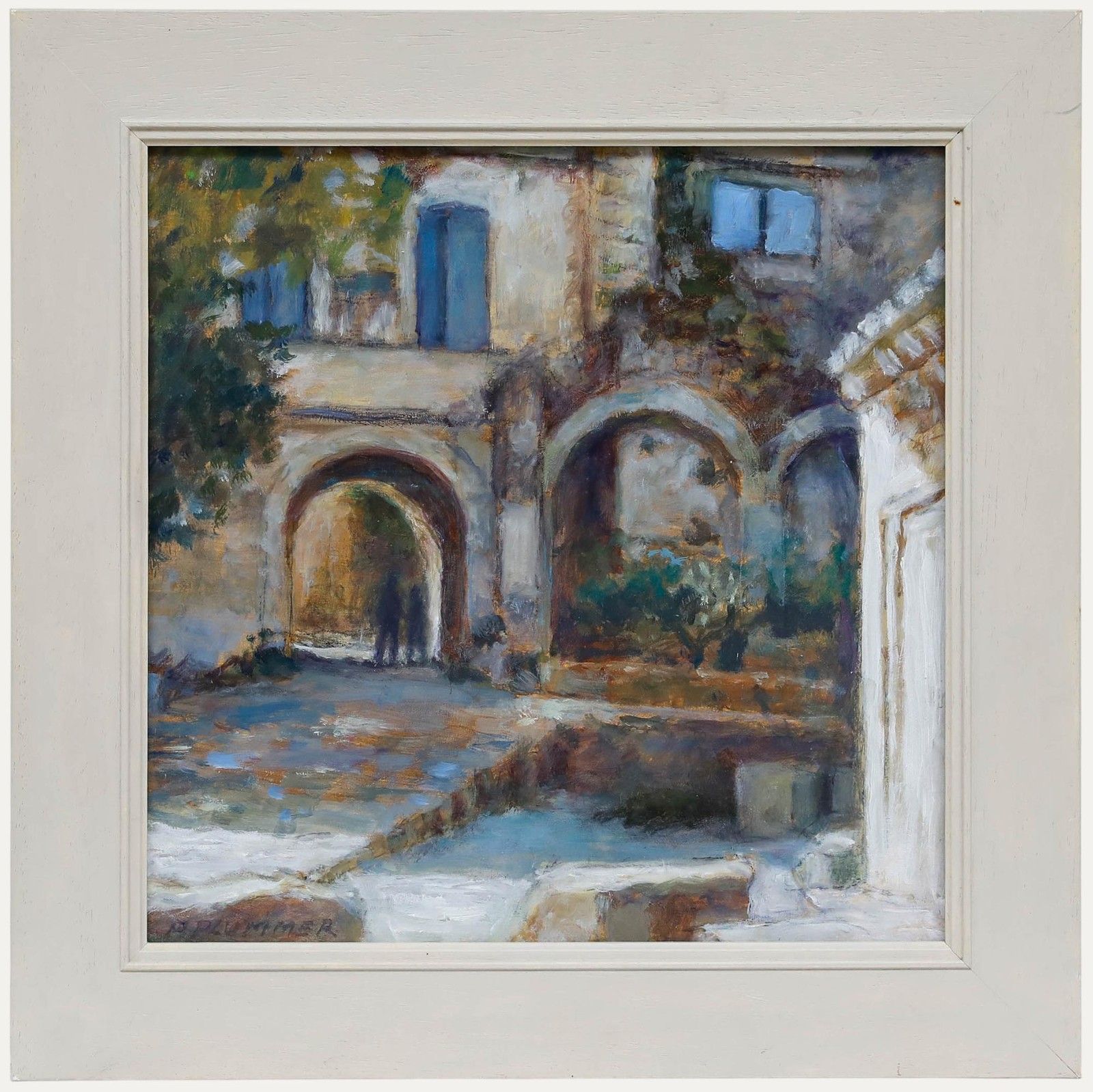 Pauline Plummer (B.1933) Contemporary Oil, Oppede Le Vieux
