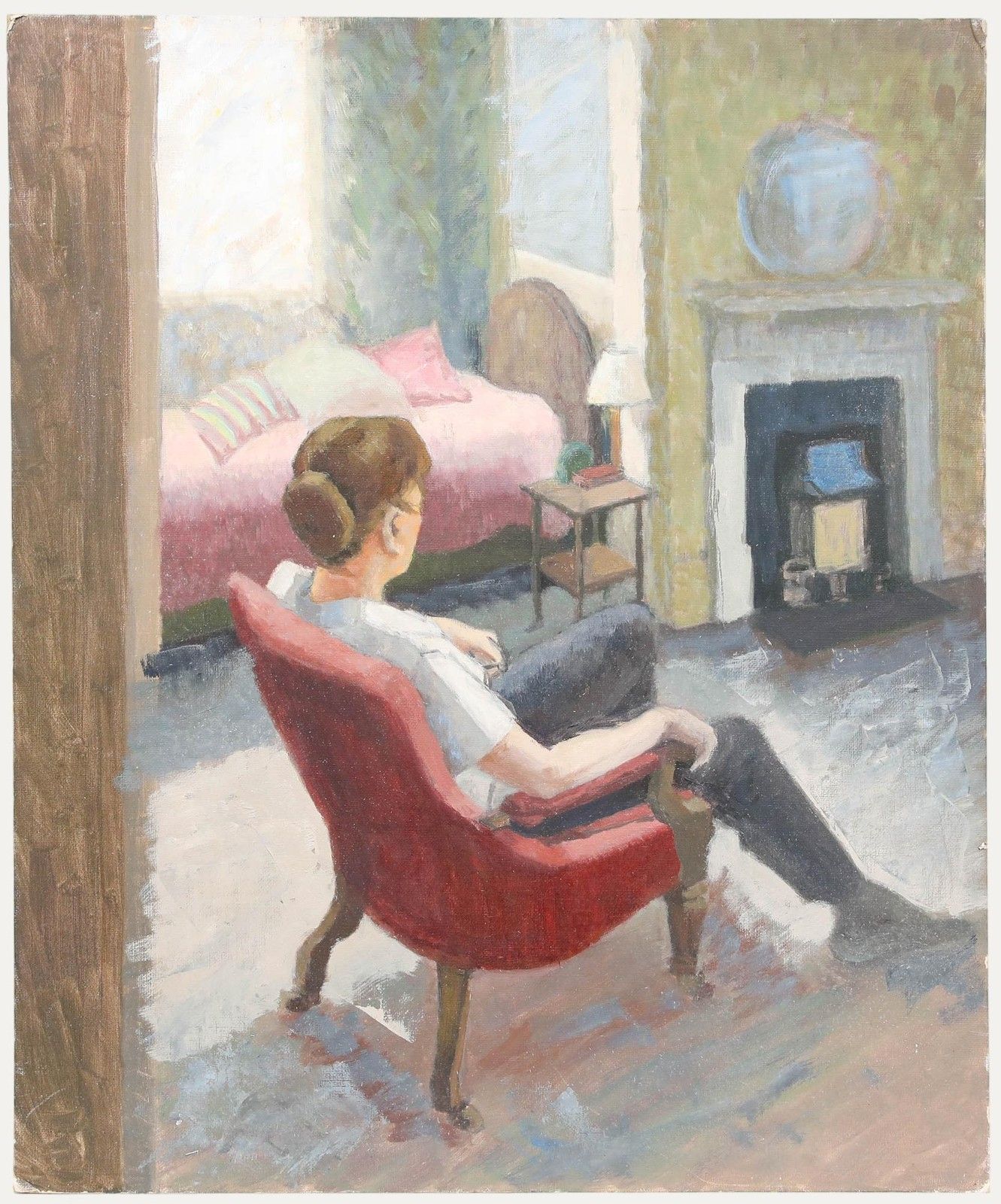 Pauline Plummer (B.1933) 20th Century Oil, Sonia