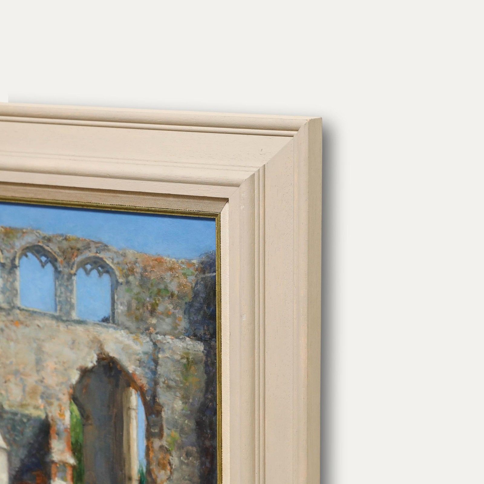 Pauline Plummer (B.1933) 2010 Oil, Abbey In Bloom photo 295.0