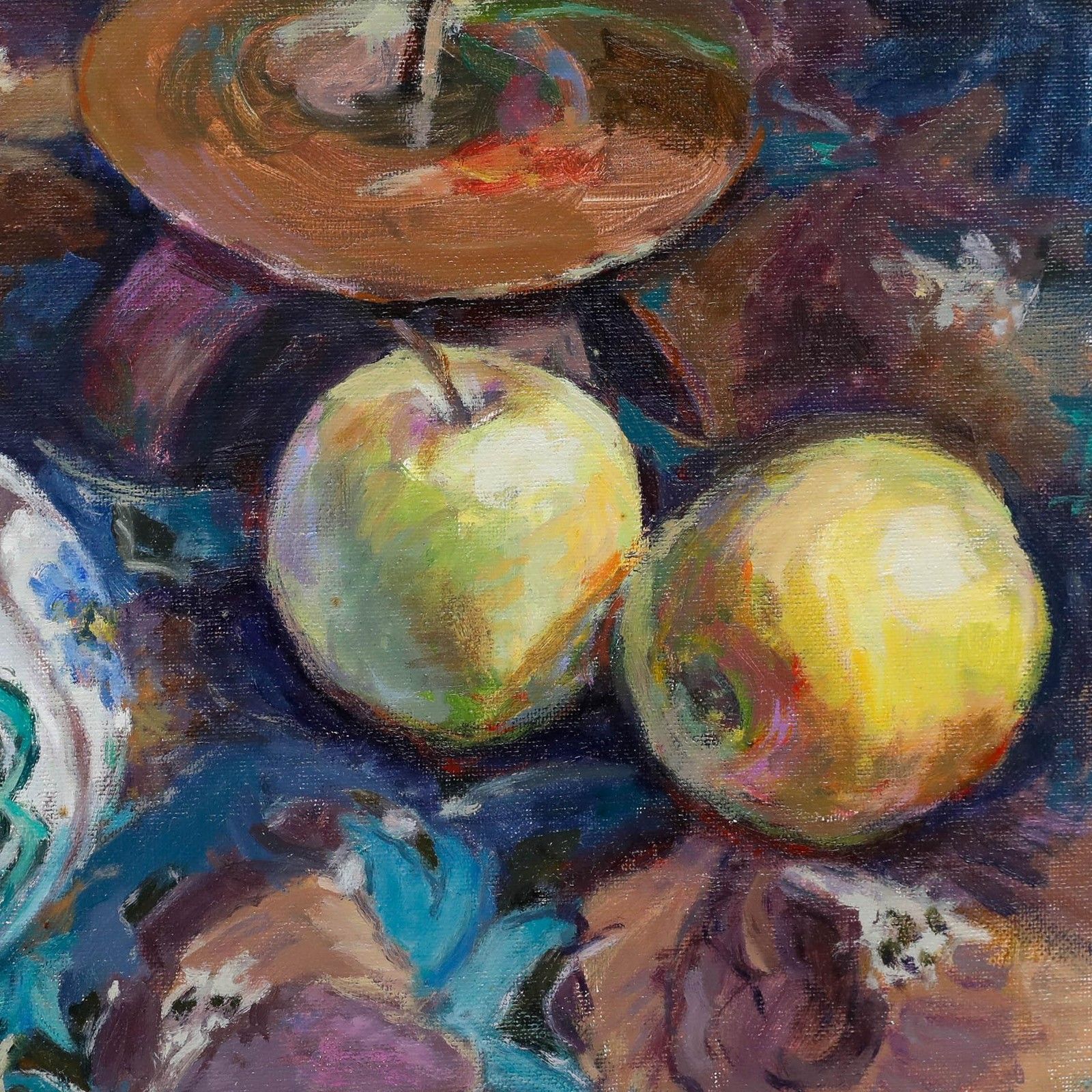 Pauline Plummer (B.1933) Contemporary Oil, Still Life Of Vessels photo 395.0